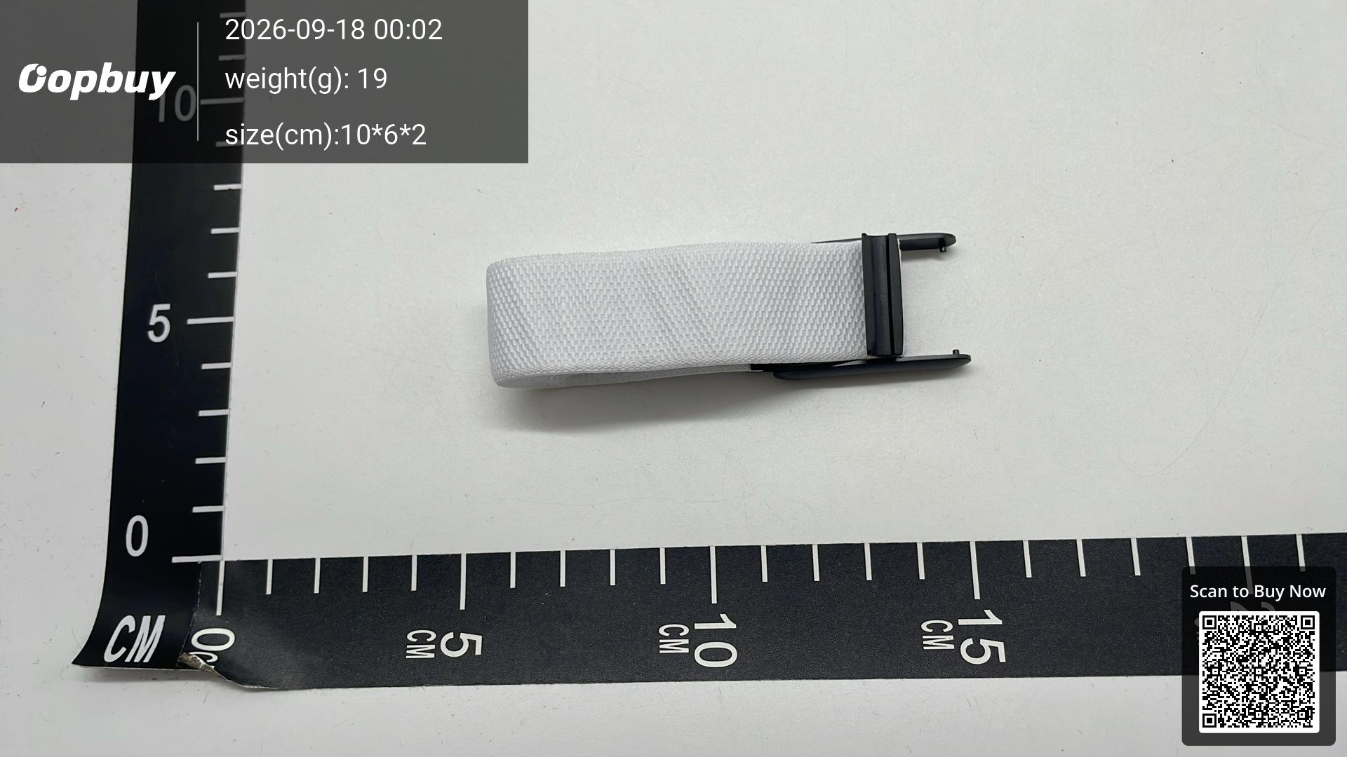 Foto QC 5 de Other Already Late Band for WHOOP 4.0/5.0 White