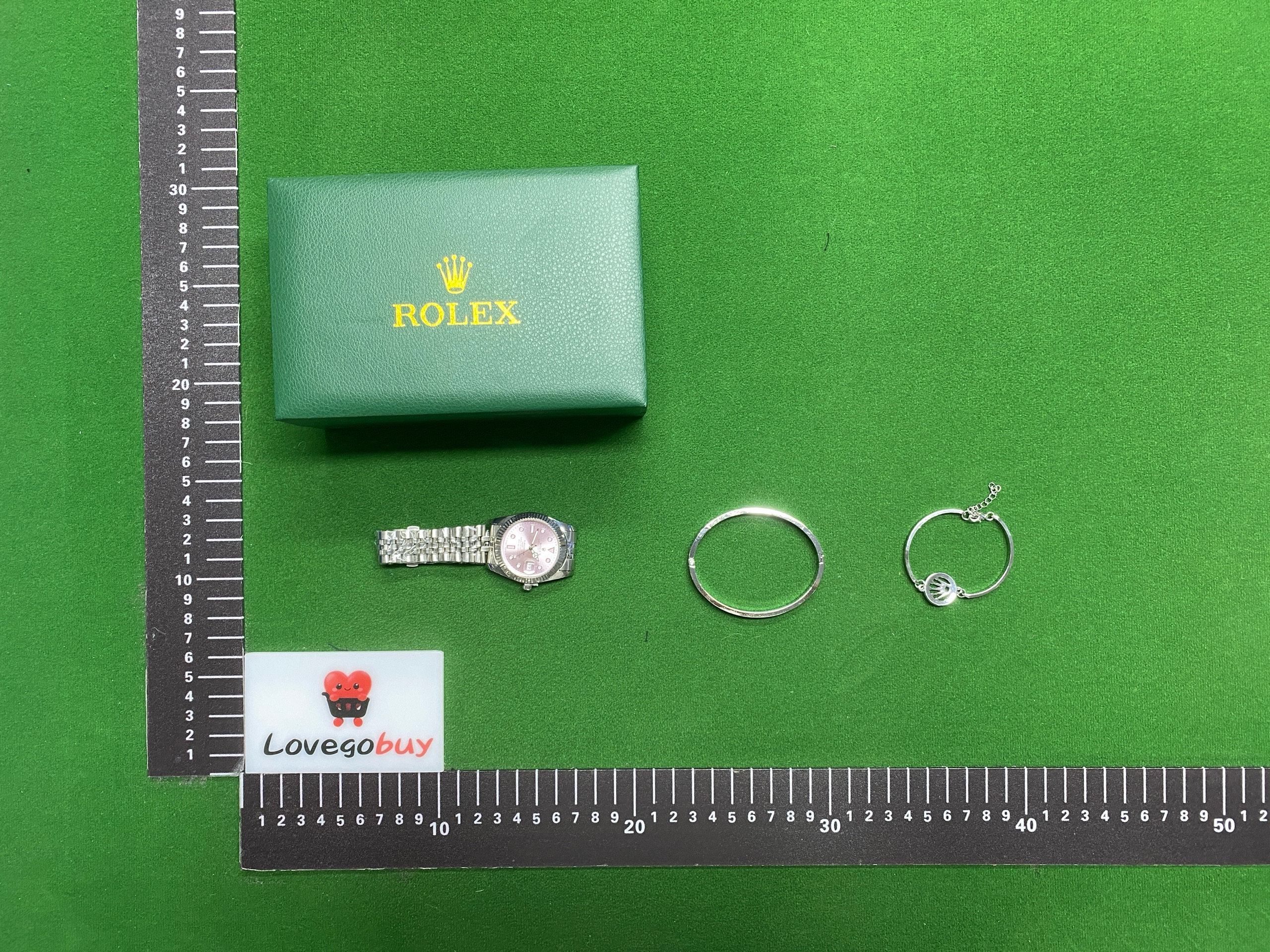 Foto QC 7 de Rolex Submariner Three-piece Jewelry Set