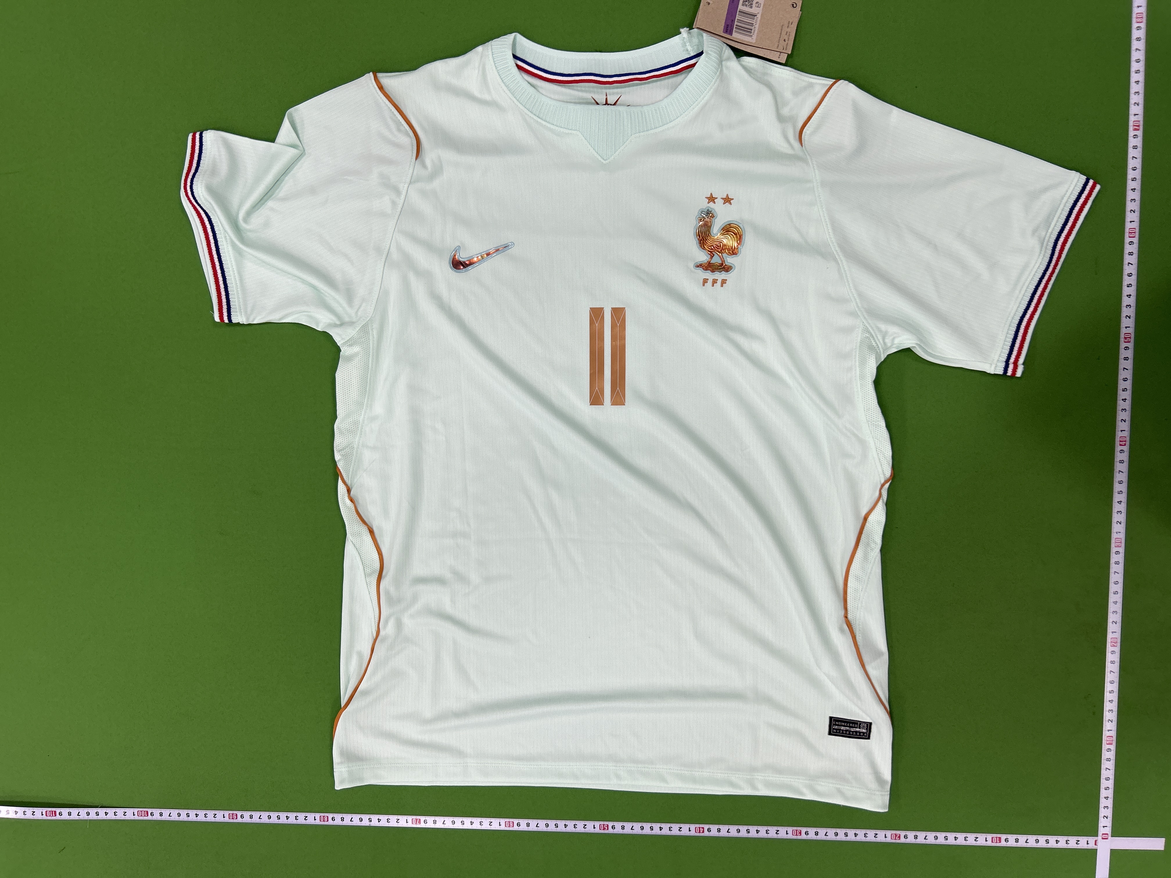 Foto QC 3 de Nike x France 2024 Home Pre-Match Jersey Blue