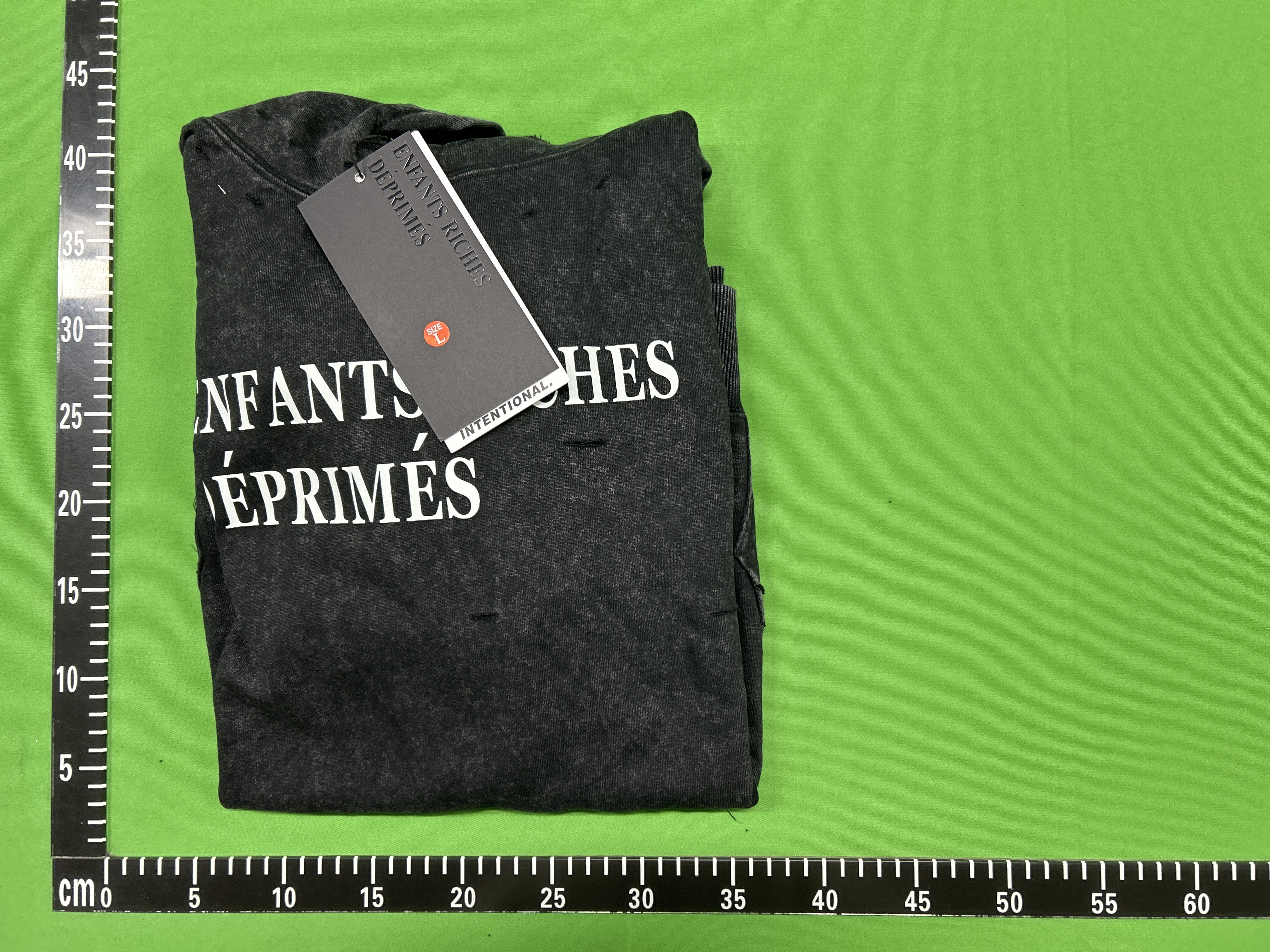 Foto QC 1 de Enfants Riches Déprimés Sweatshirt We All Can't Die In Bed Black