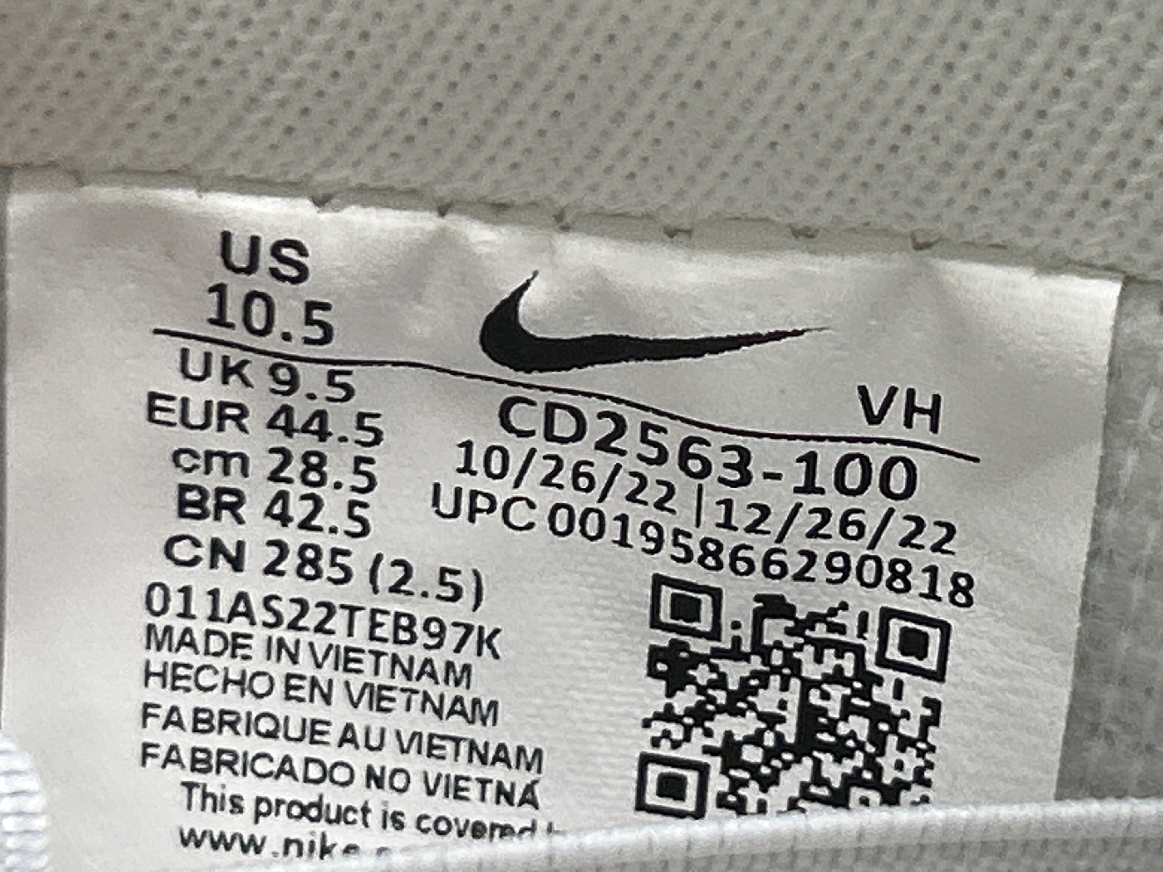 Foto QC 7 de Nike Dunk Low Reverse Panda Red Swoosh DV0833-102