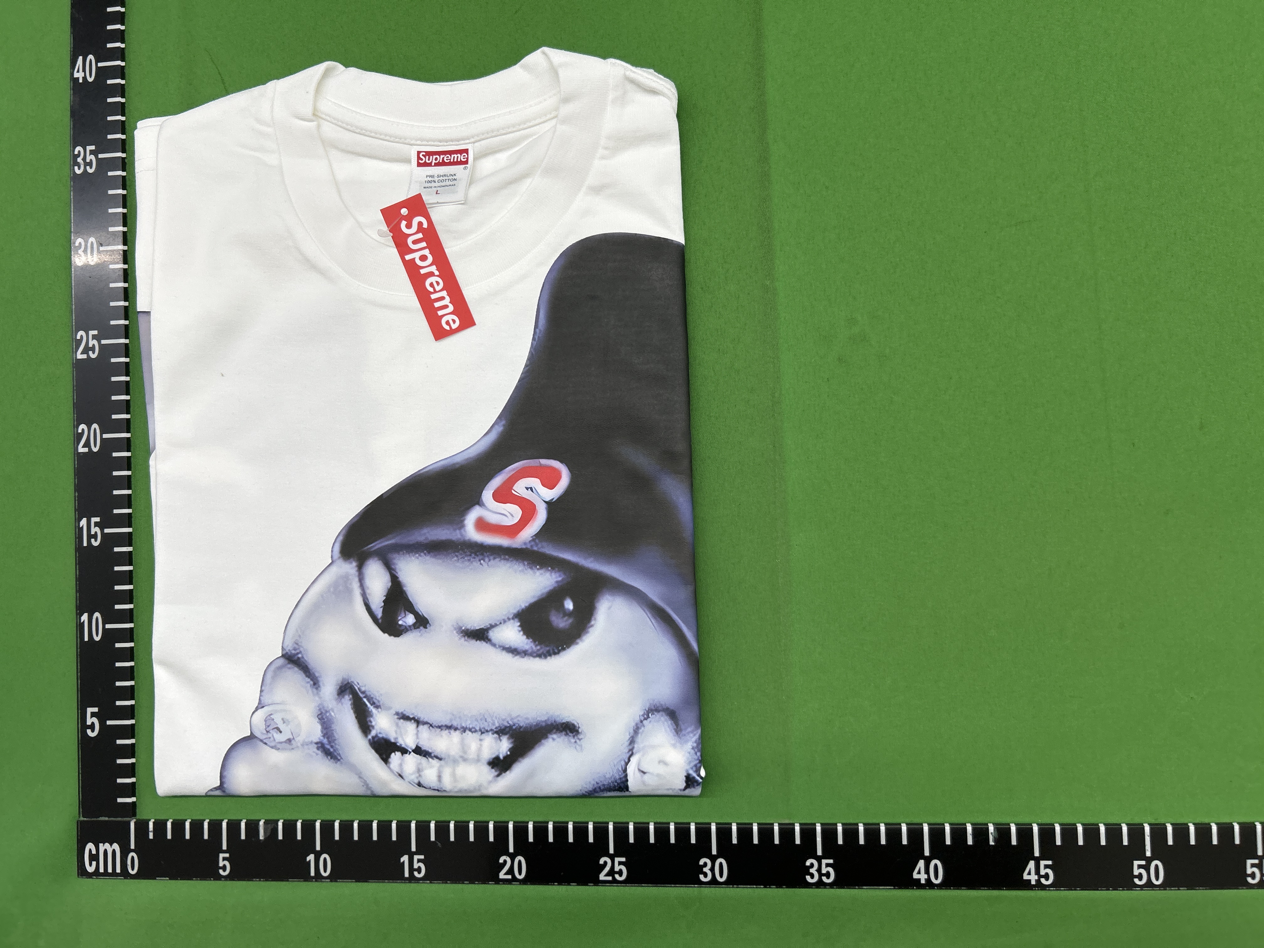 Foto QC 1 de Supreme Swarovski Box Logo T-shirt Black