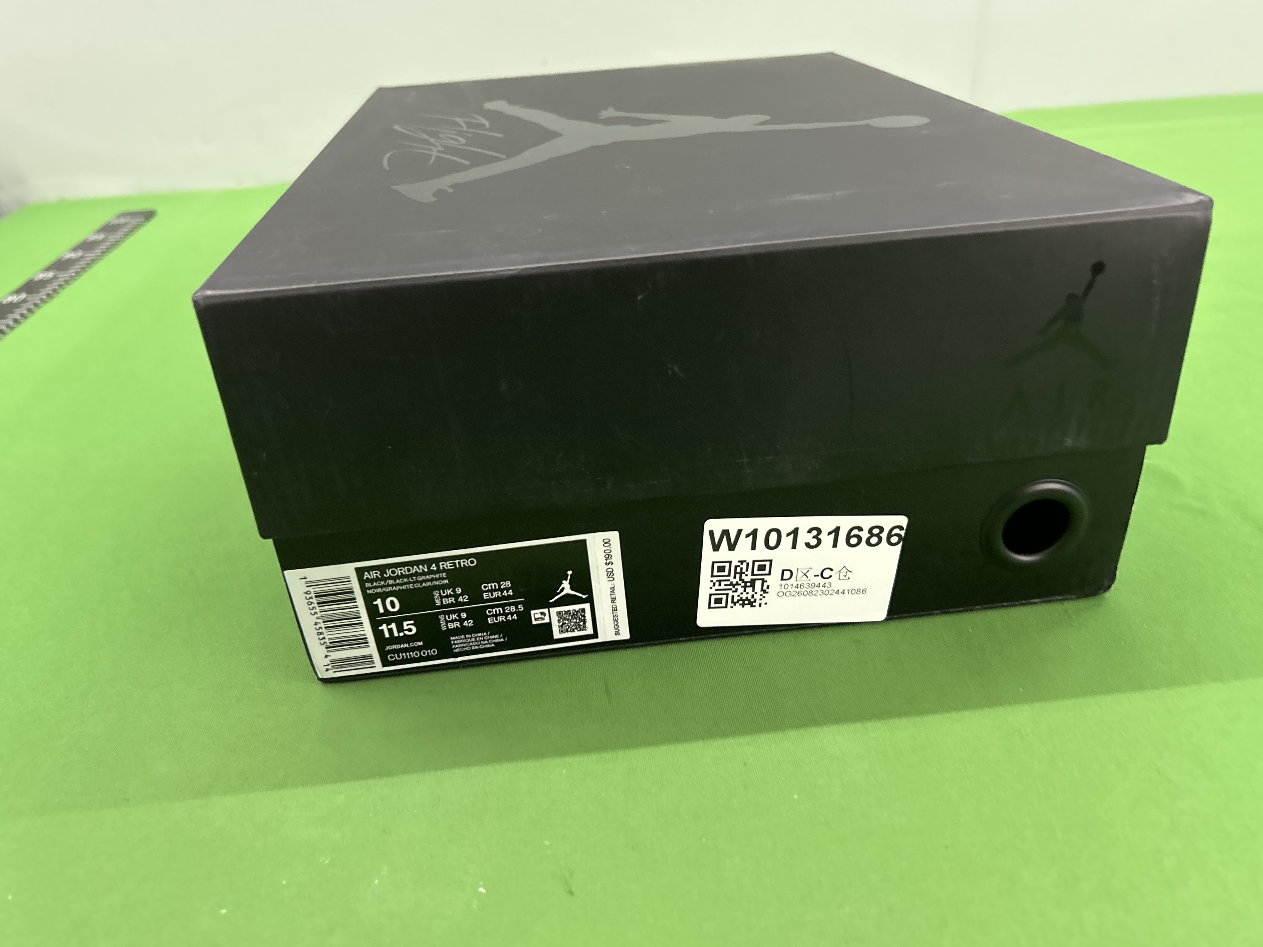 Foto QC 1 de Jordan 4 Retro Black Cat CU1110-010