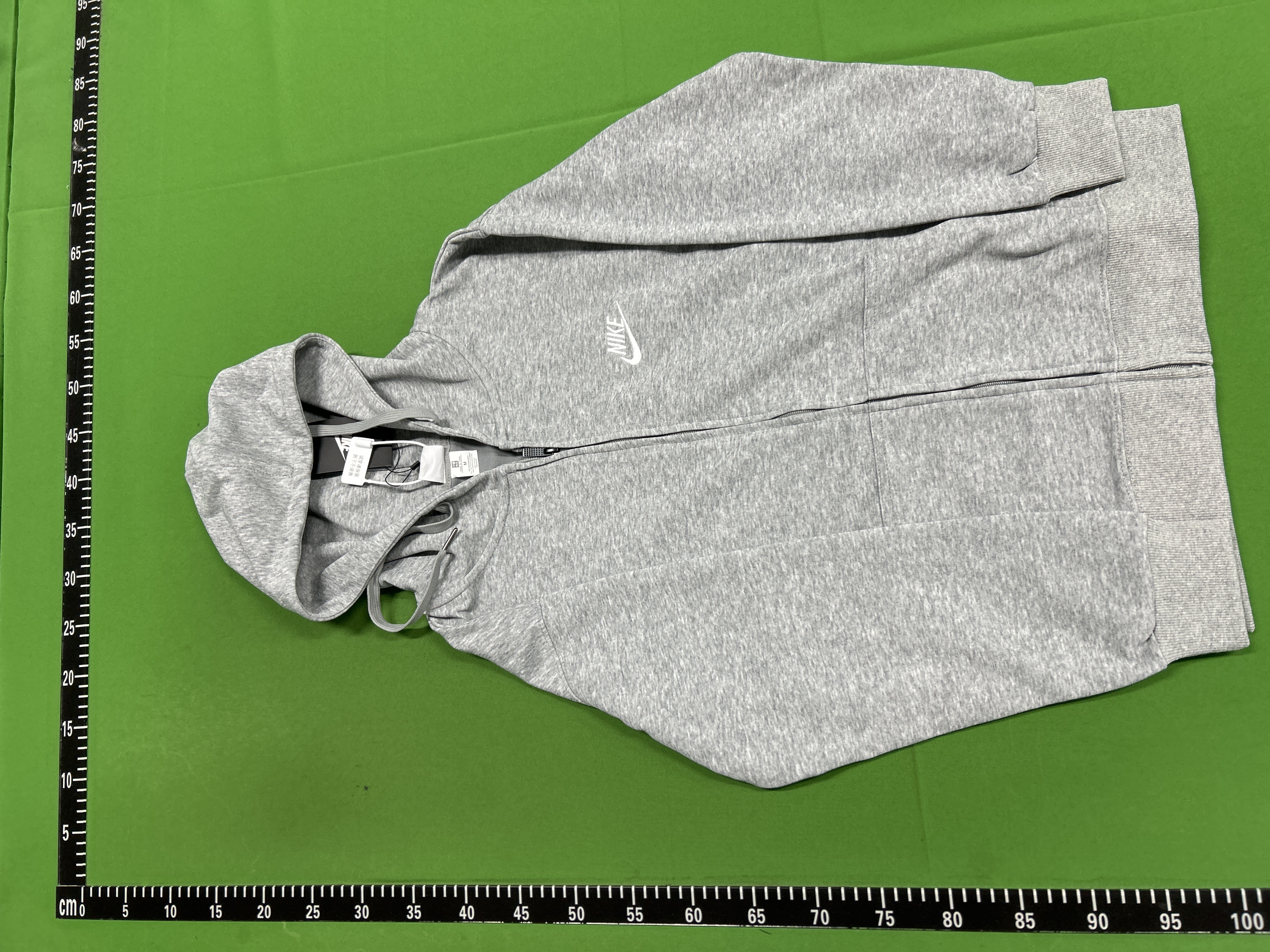 Foto QC 7 de Stone Island Hoodie Full Zip Compass Patch Beige