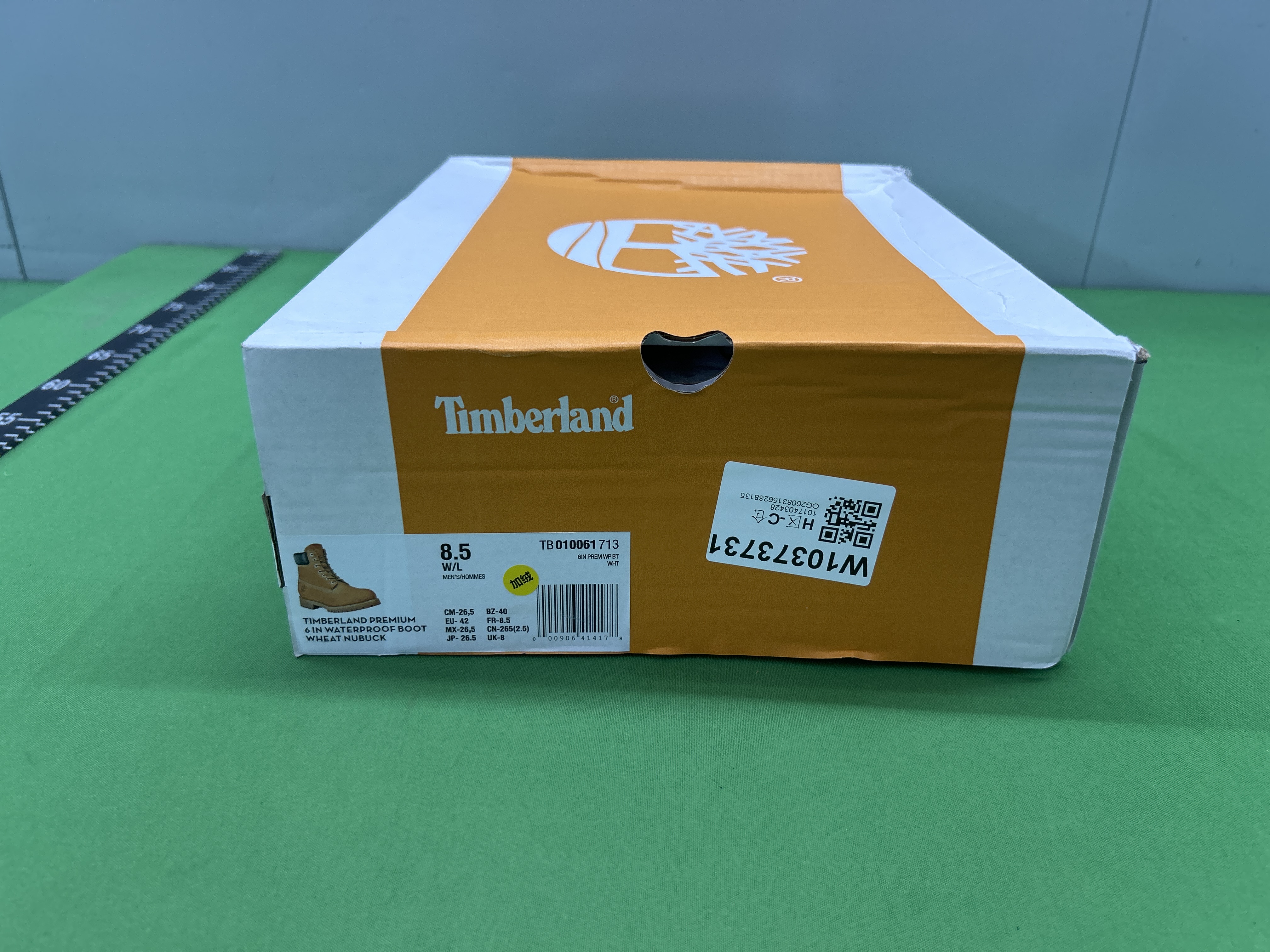 Foto QC 7 de Timberland 6-Inch Premium Boot Nubuck High Wheat Yjump01