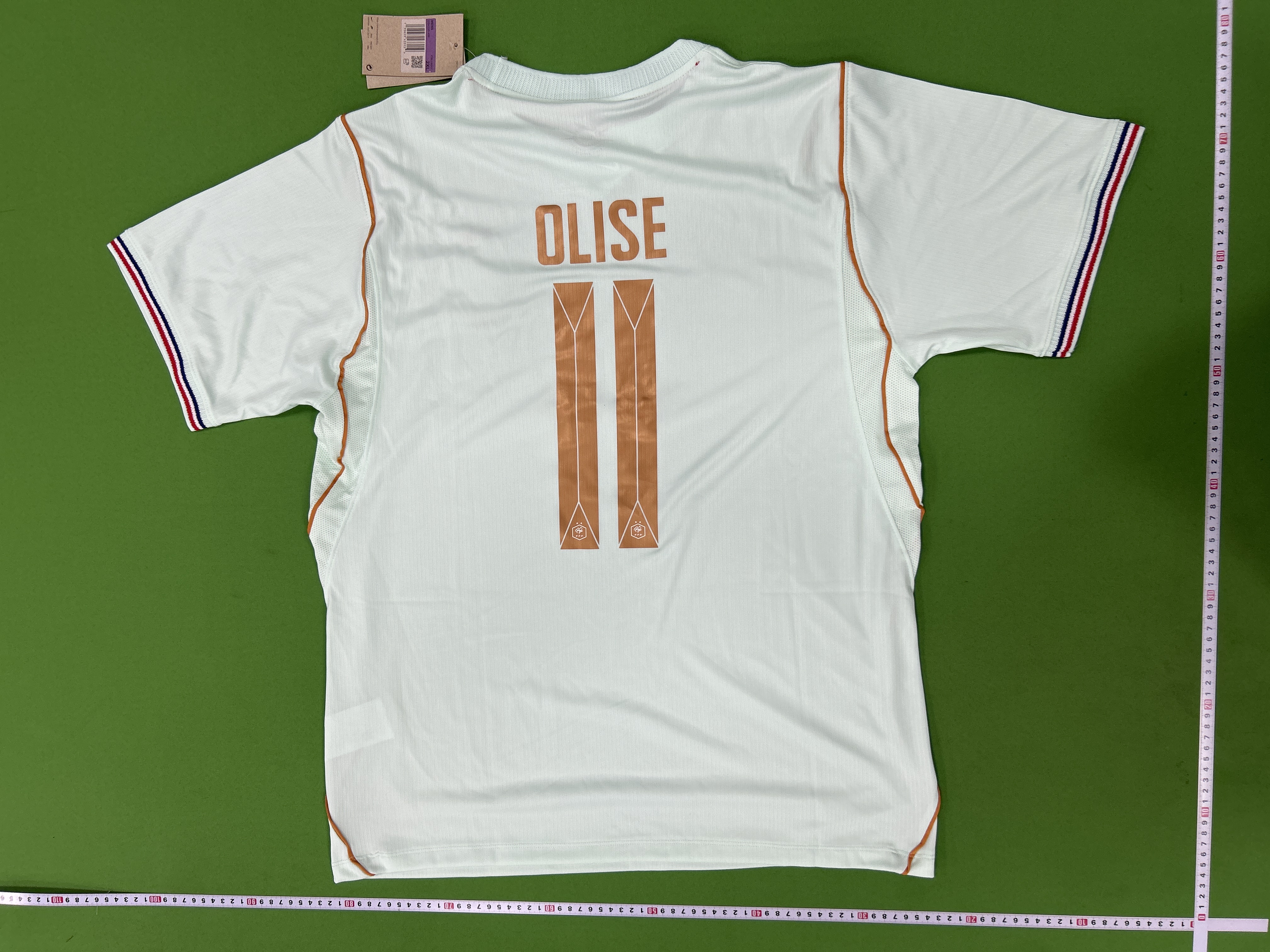 Foto QC 4 de Nike x France 2024 Home Pre-Match Jersey Blue