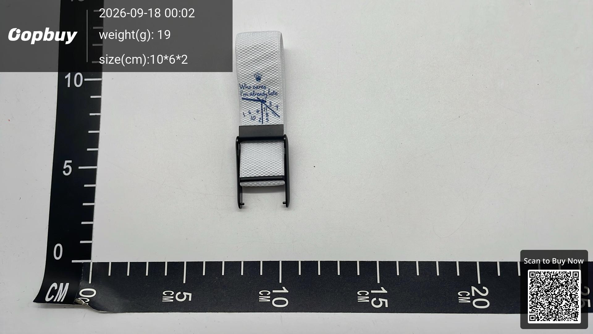 Foto QC 6 de Other Already Late Band for WHOOP 4.0/5.0 White