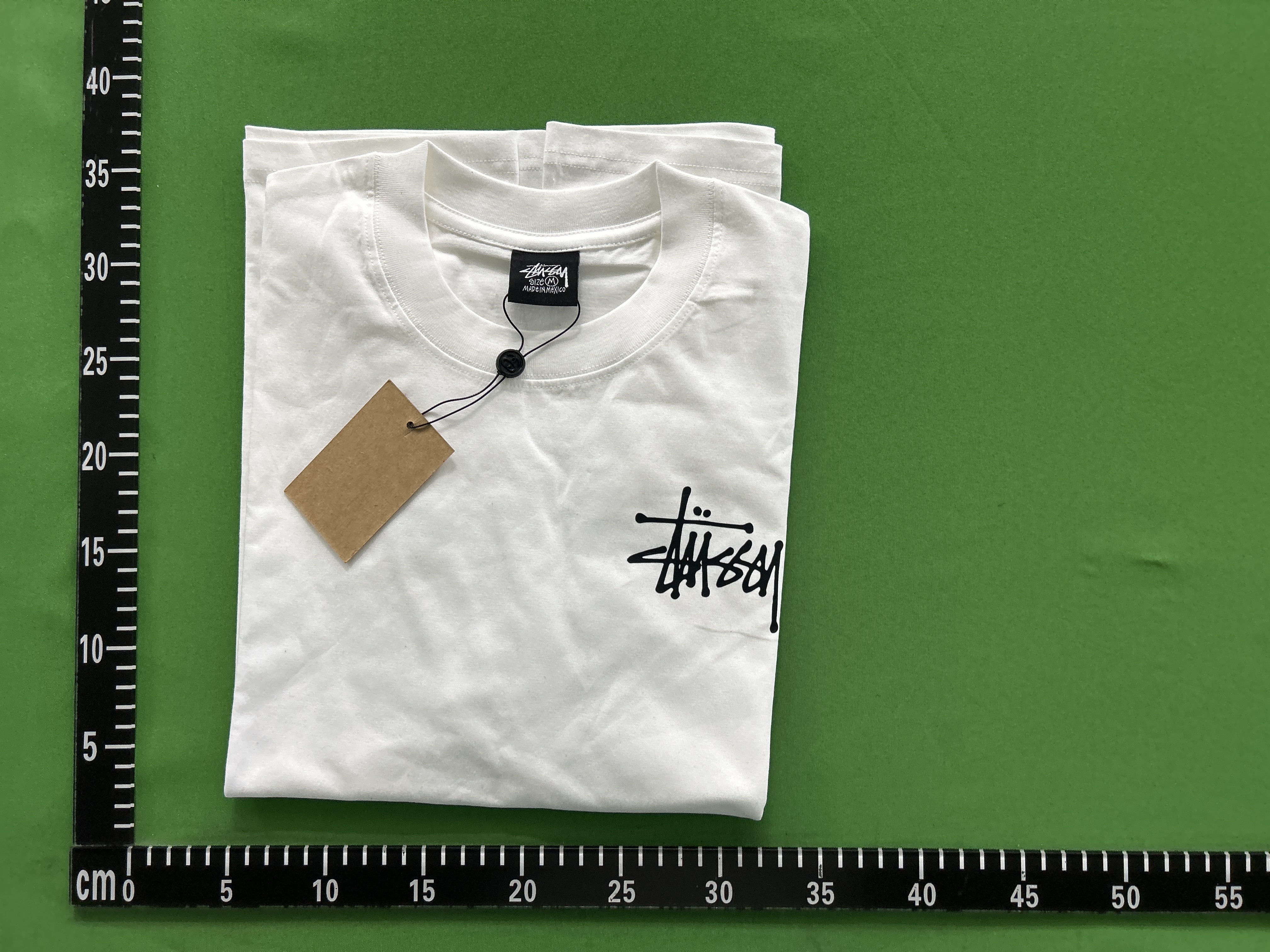 Foto QC 5 de Stussy Basic T-Shirt White