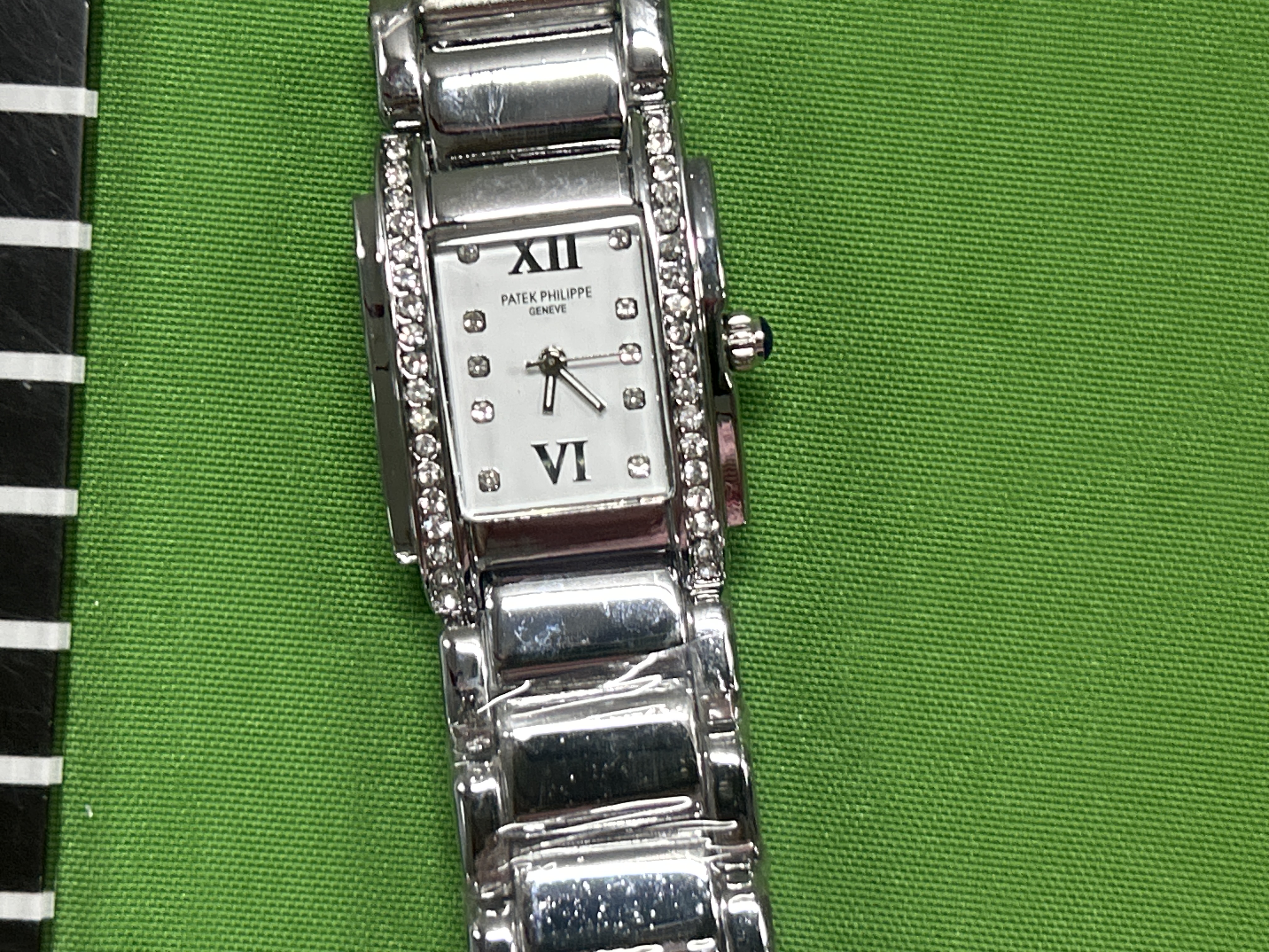 Foto QC 1 de Other Square Plate Waterproof Quartz Watch
