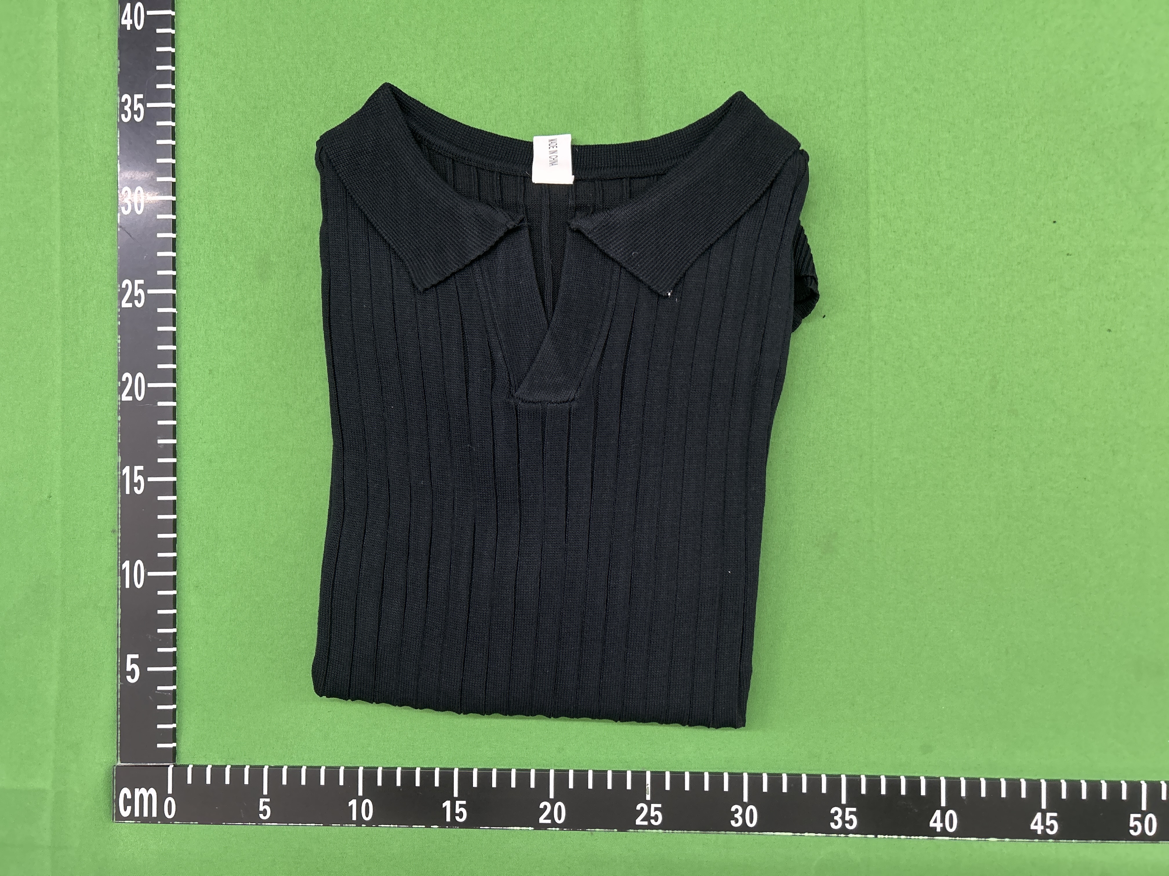 Foto QC 5 de Other Ribbed Polo Shirt Black