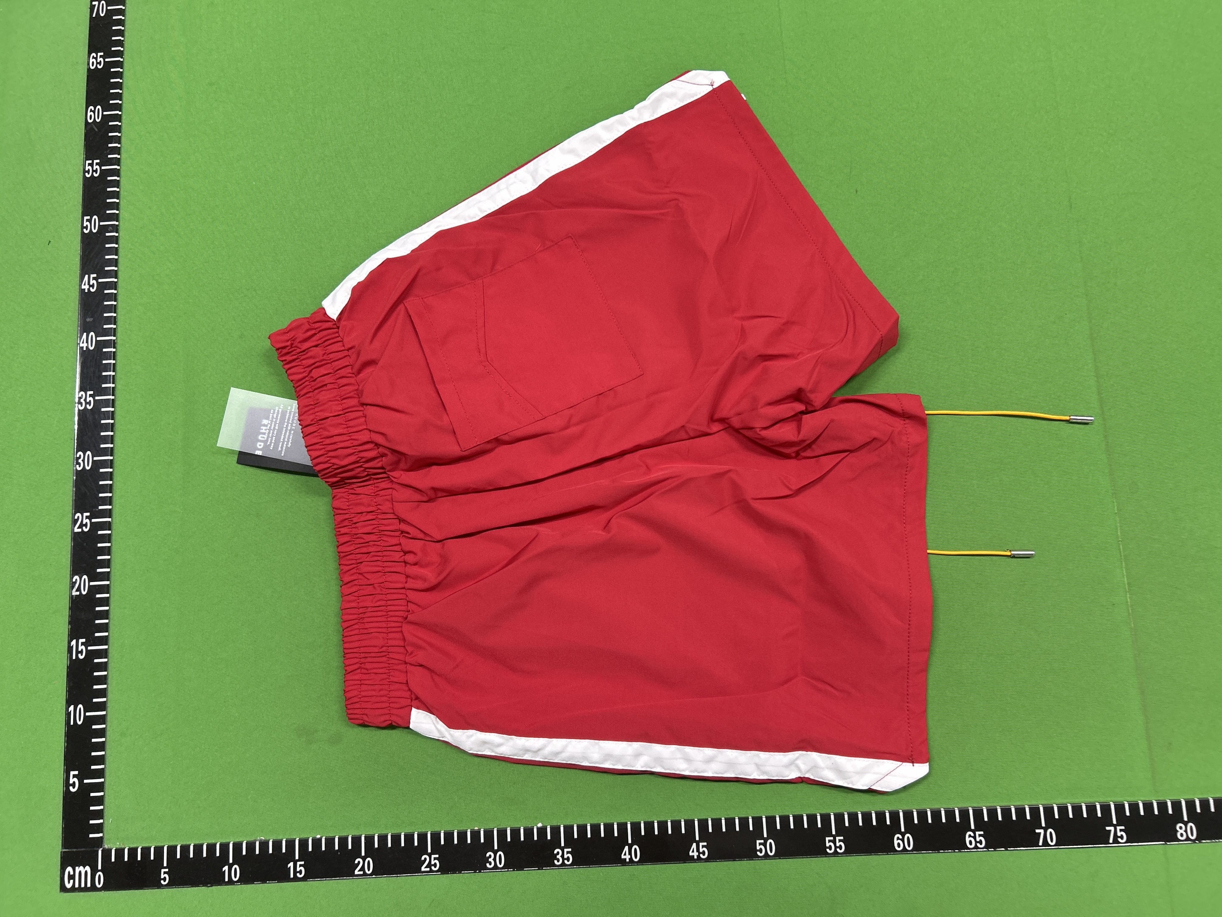 Foto QC 4 de Rhude Board Shorts Stripe Logo Green