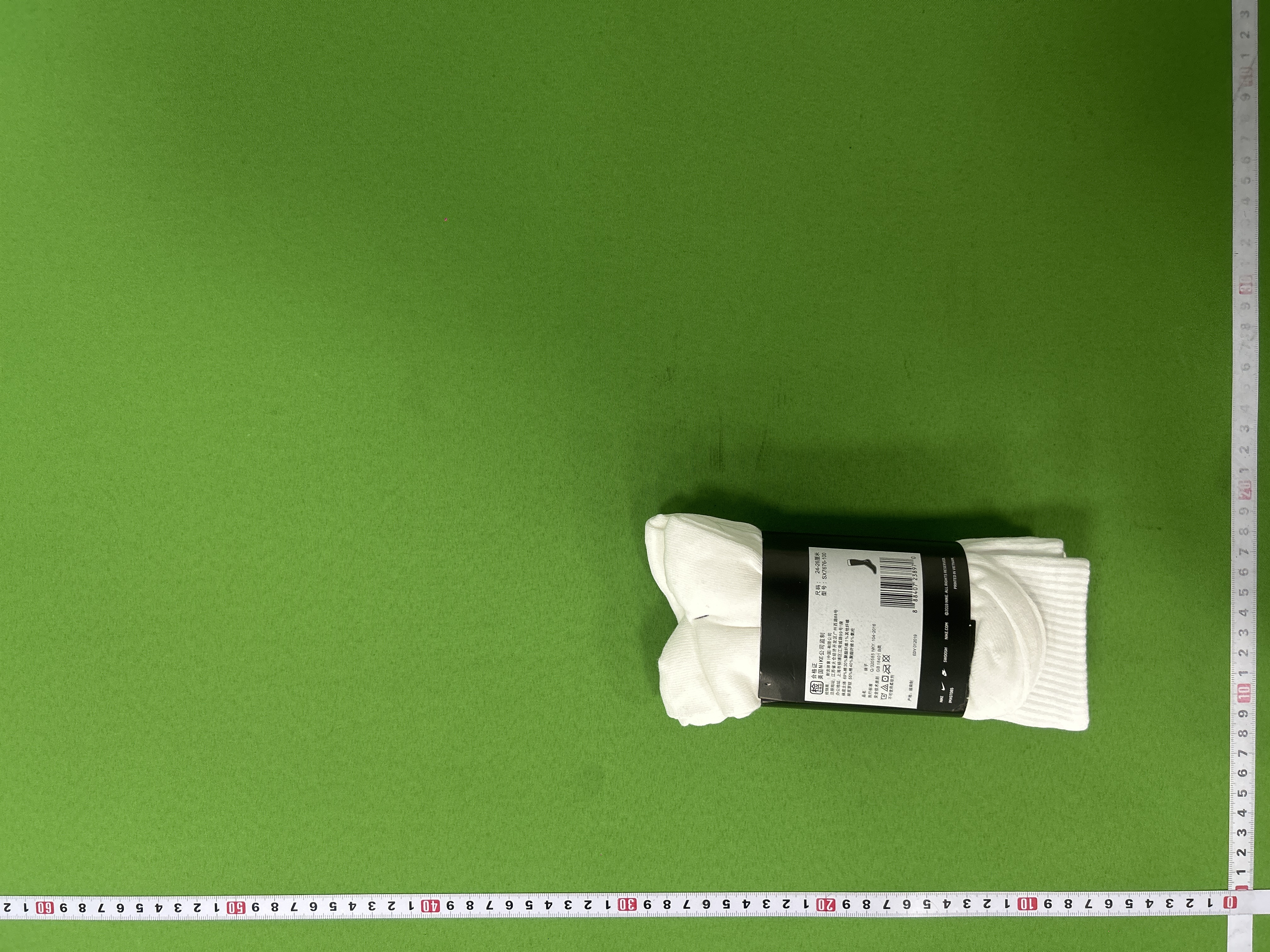 Foto QC 1 de Nike Everyday Crew Socks Lightweight Dri-FIT White