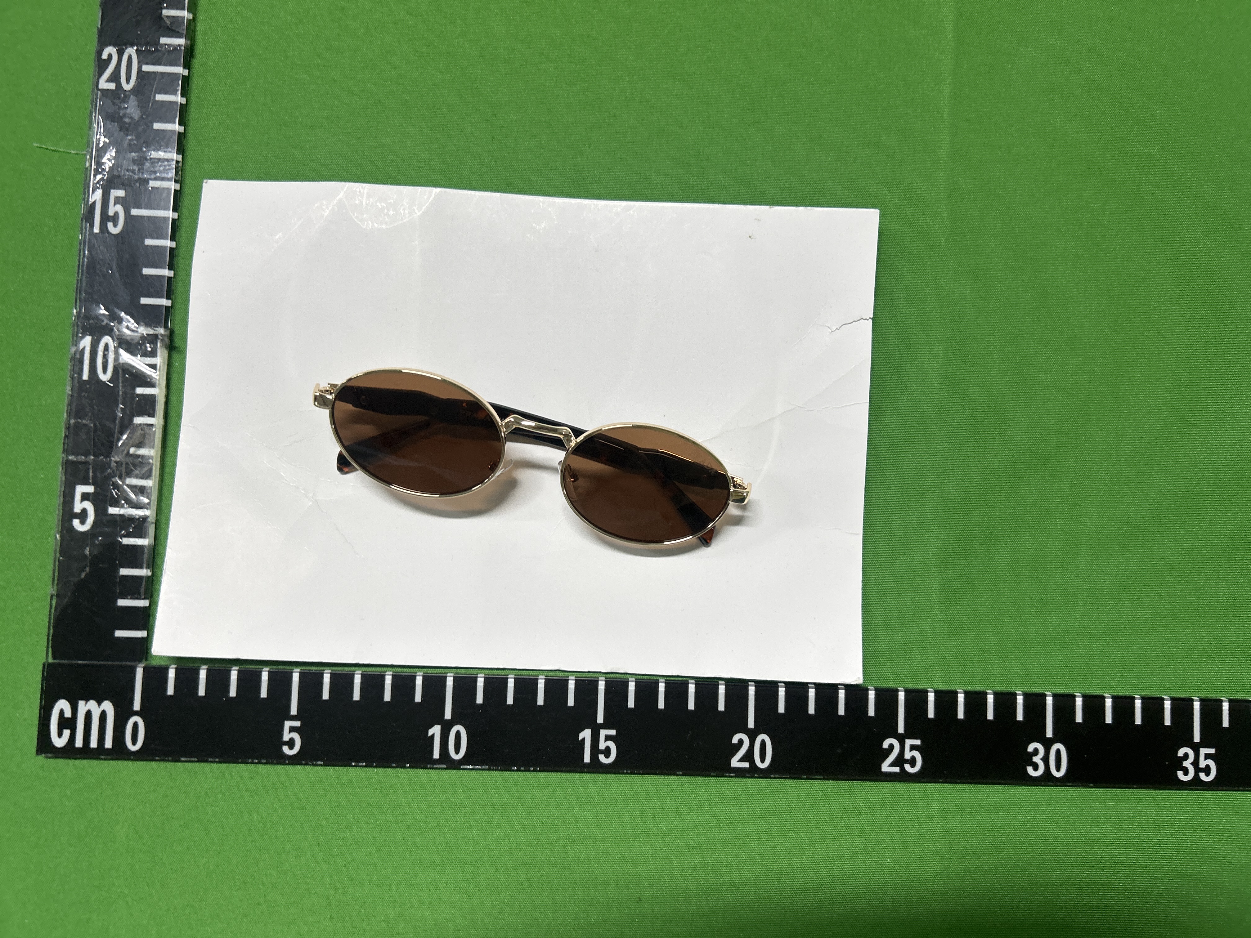 Foto QC 7 de Prada Oval-Frame Metal Eyeglasses Gold Black Clear (8007)