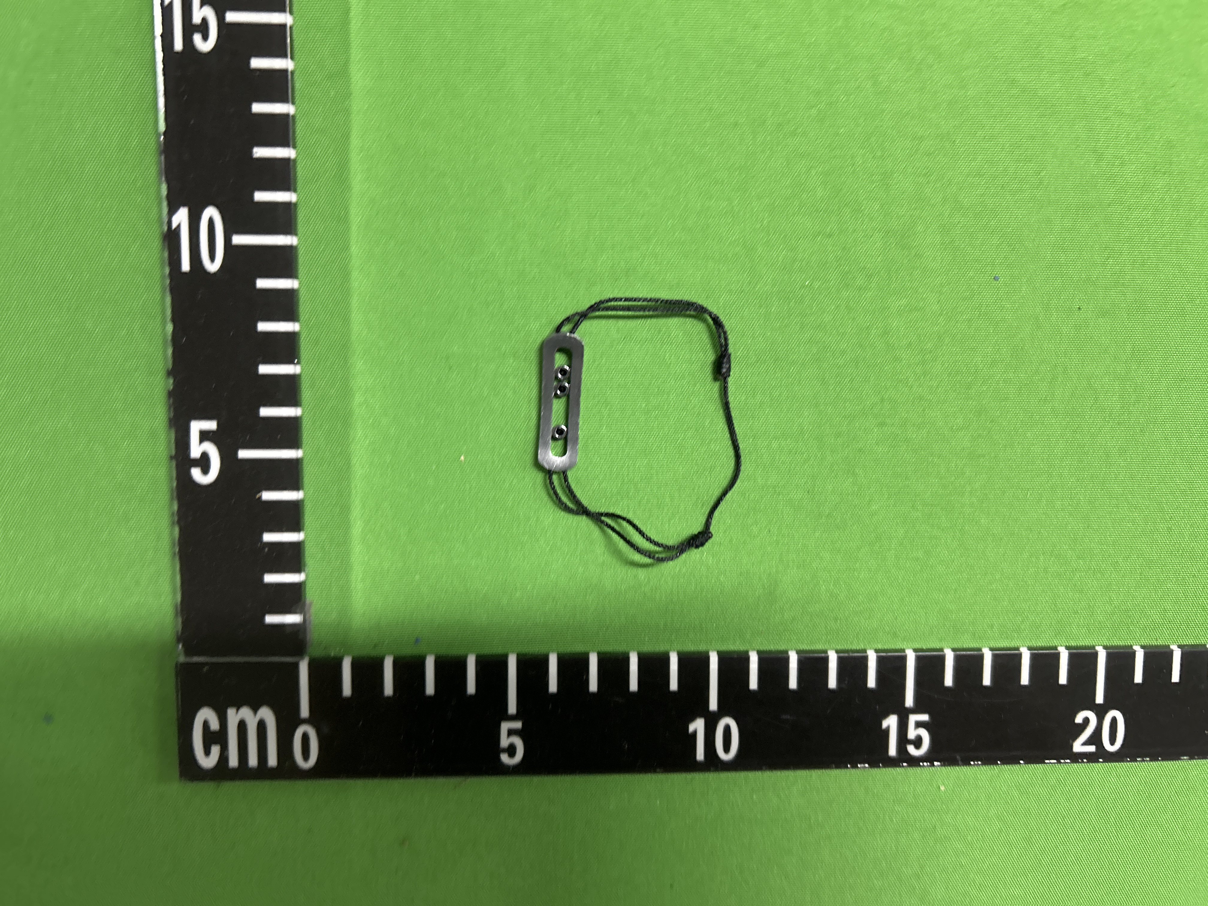 Foto QC 2 de Other Move Bracelet Metal Three Diamonds Black