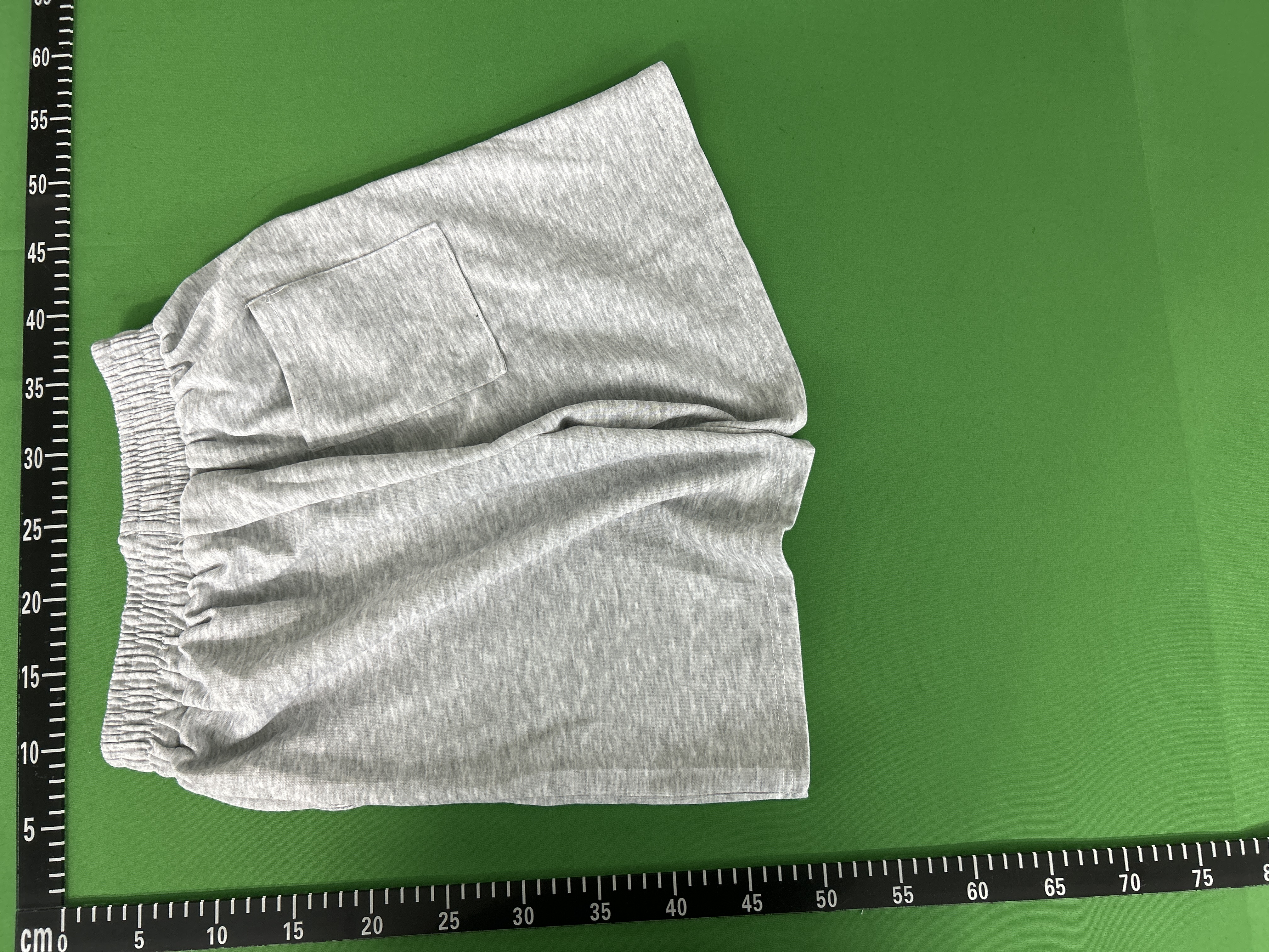 Foto QC 4 de Other Sweat Shorts Loose Y2K Graphic Heather Grey