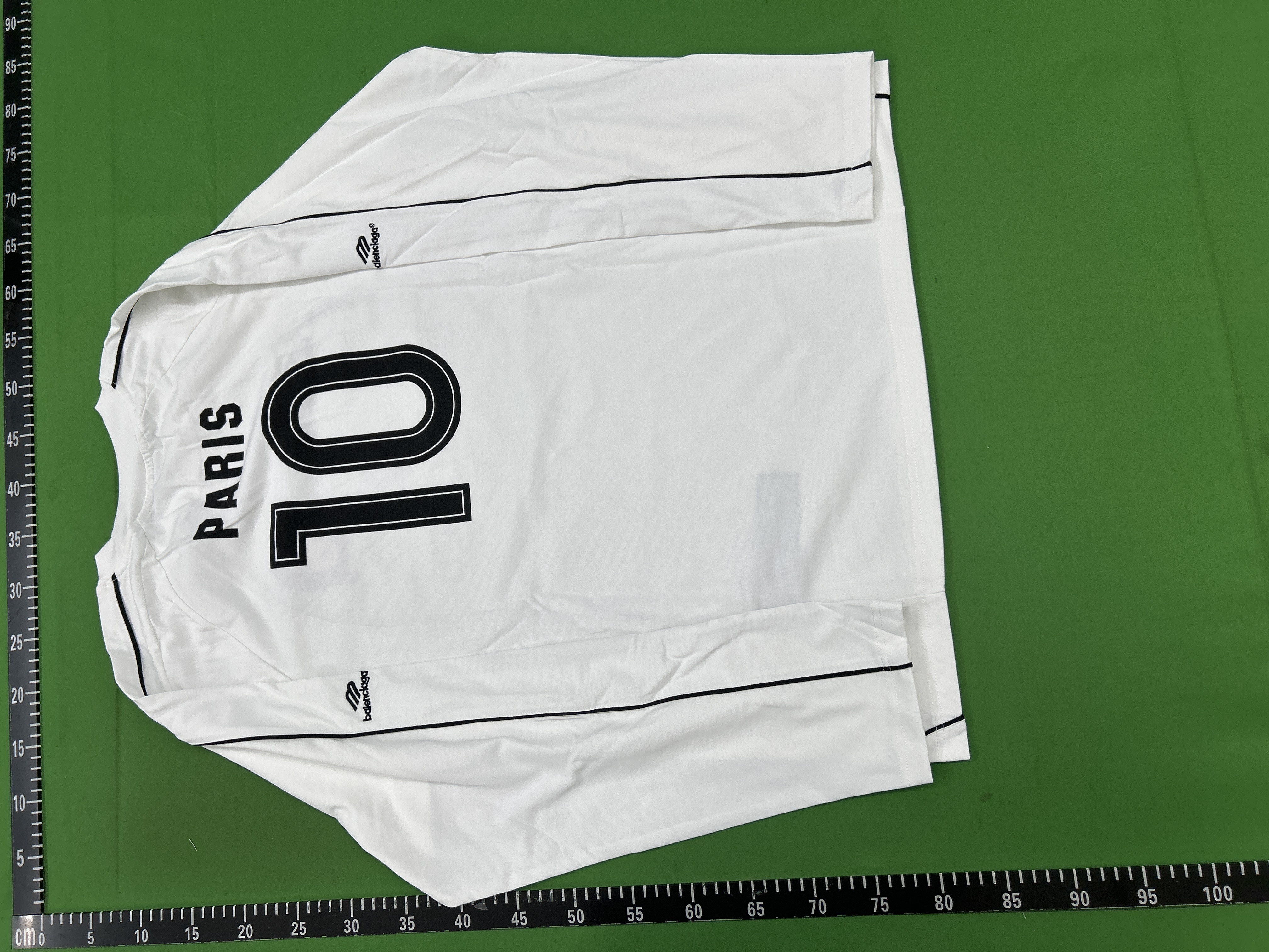 Foto QC 8 de Balenciaga Paris 2024 Soccer Jersey Black