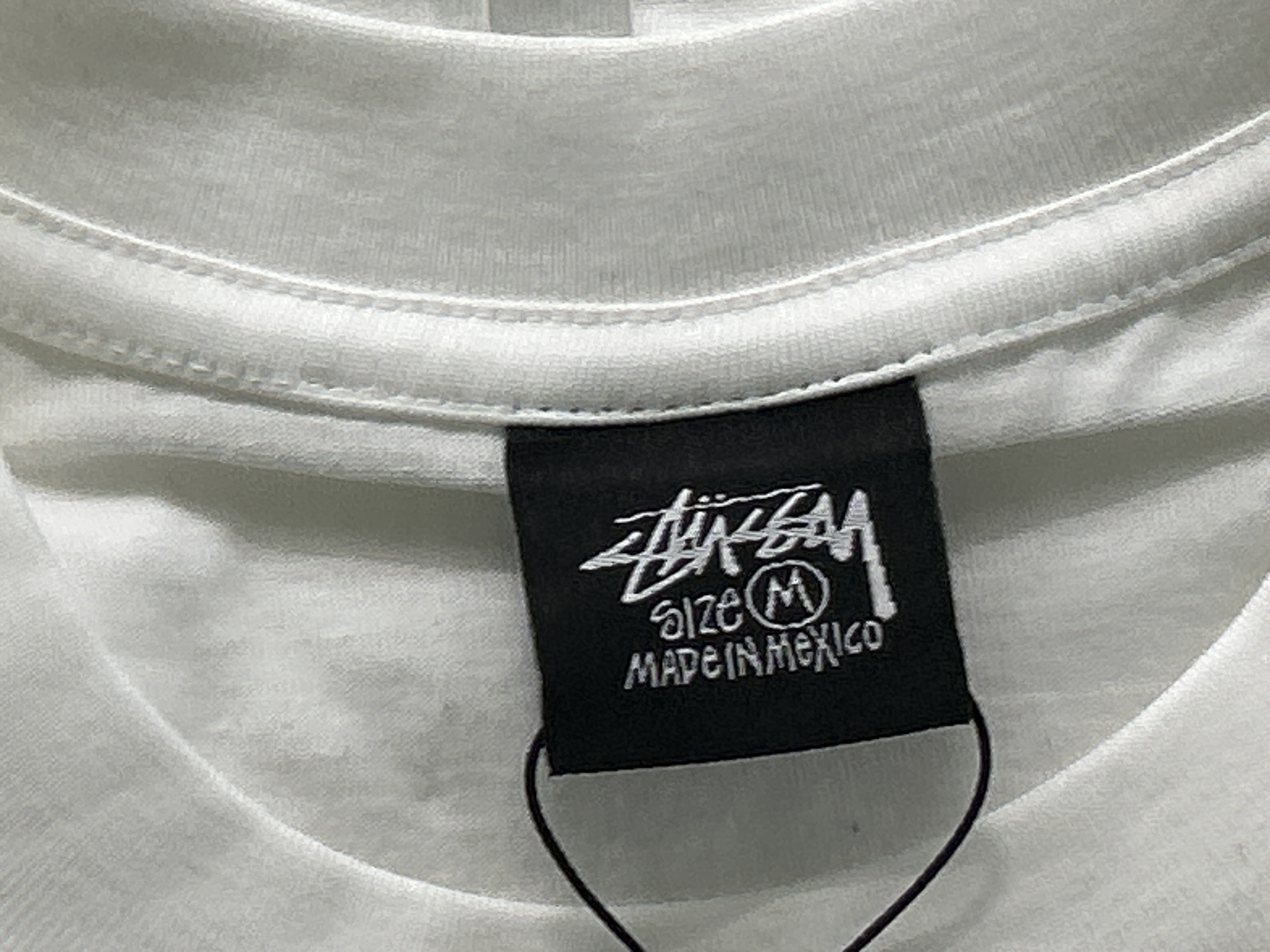 Foto QC 6 de Stussy Basic T-Shirt White