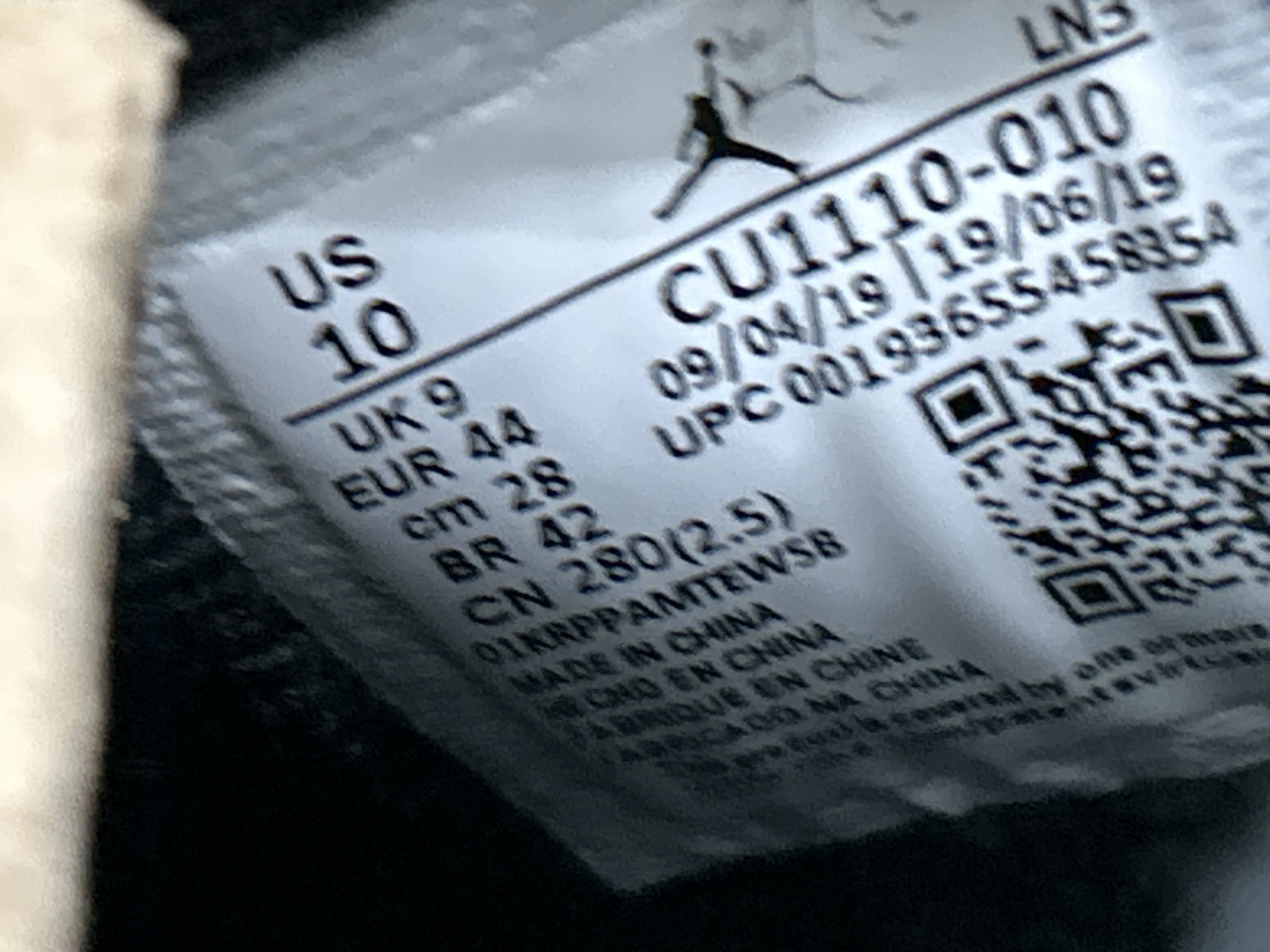 Foto QC 4 de Jordan 4 Retro Black Cat CU1110-010