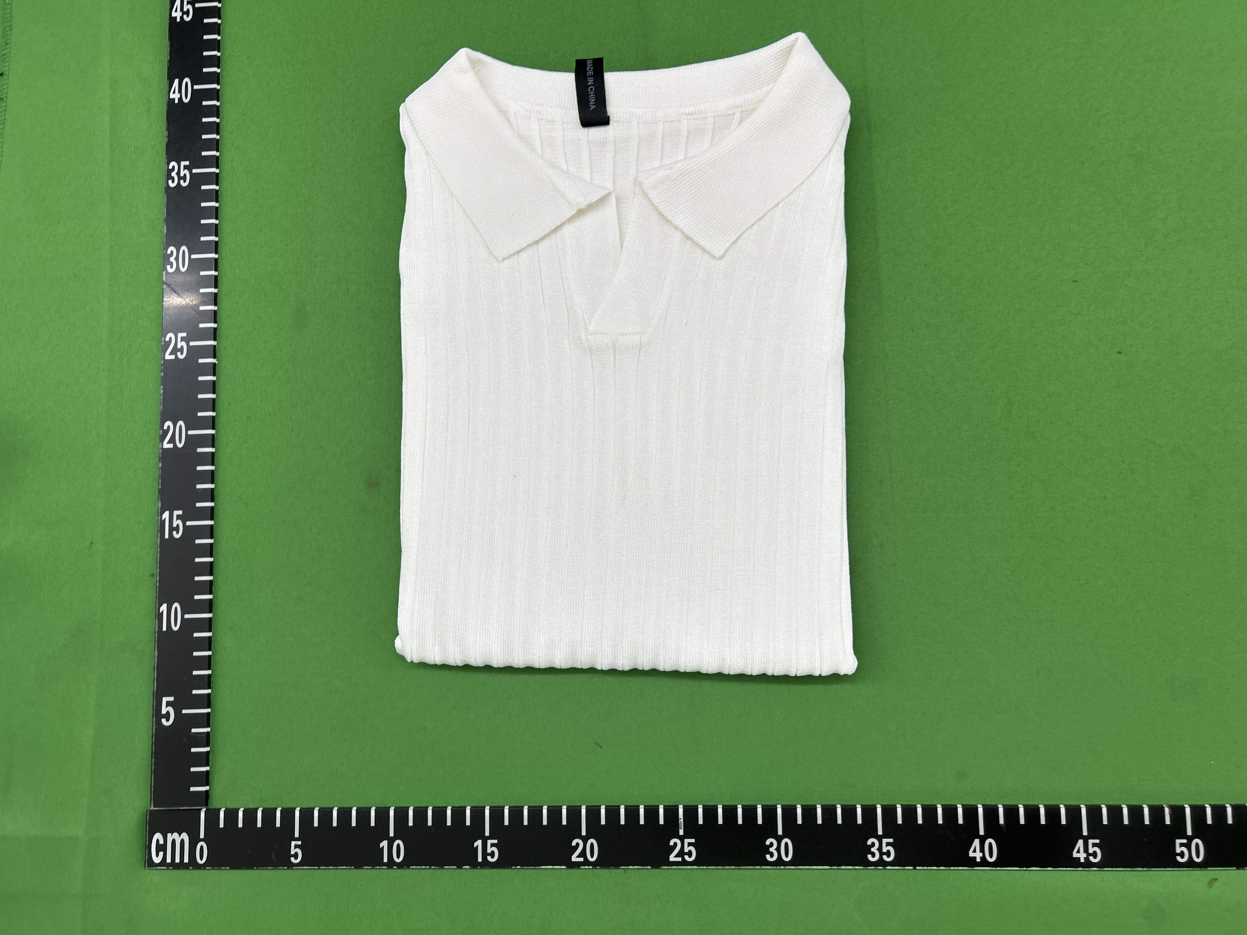 Foto QC 1 de Other Ribbed Polo Shirt Black