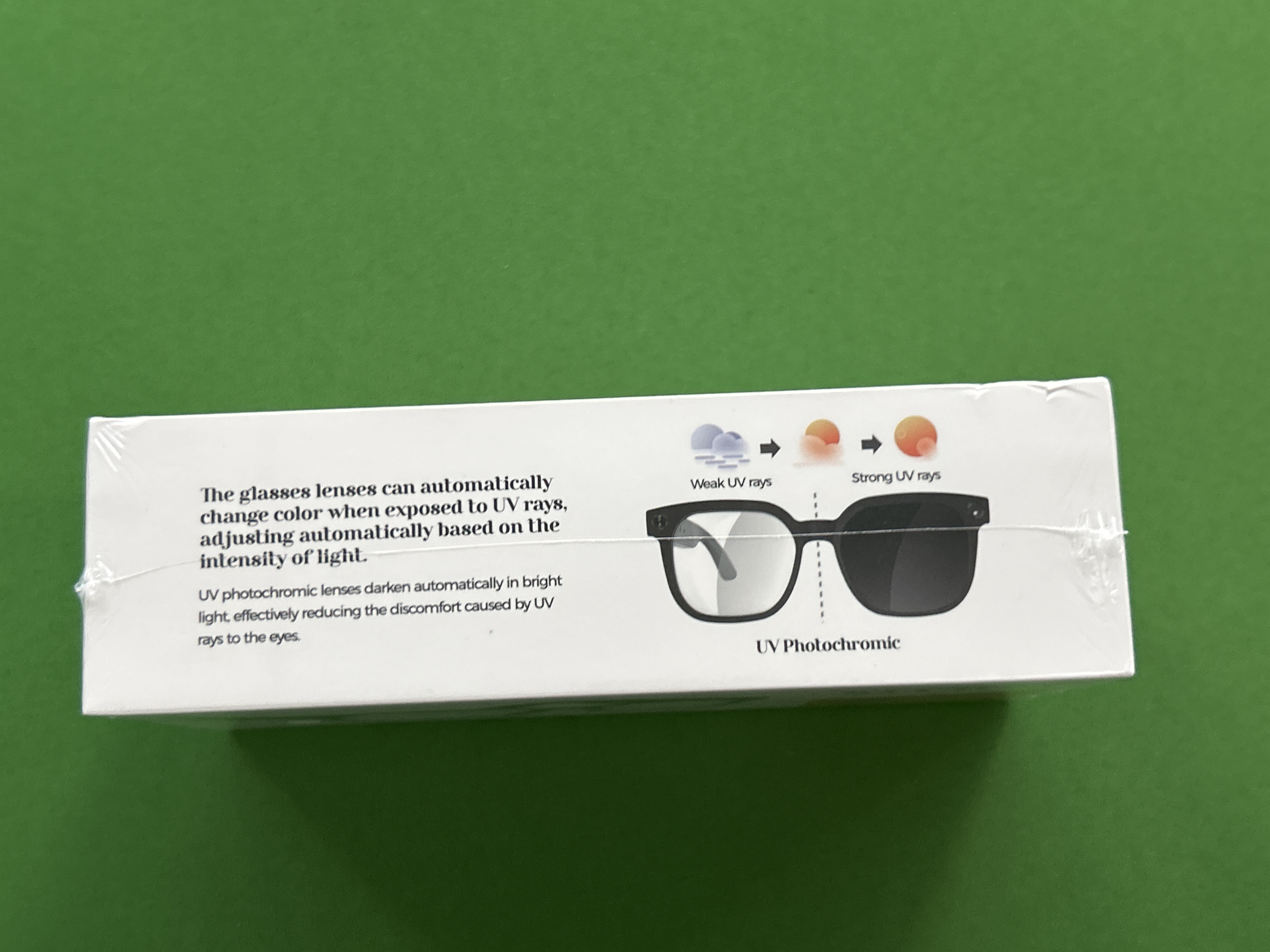 Foto QC 3 de Other Square-Frame Acetate Eyeglasses Black Clear