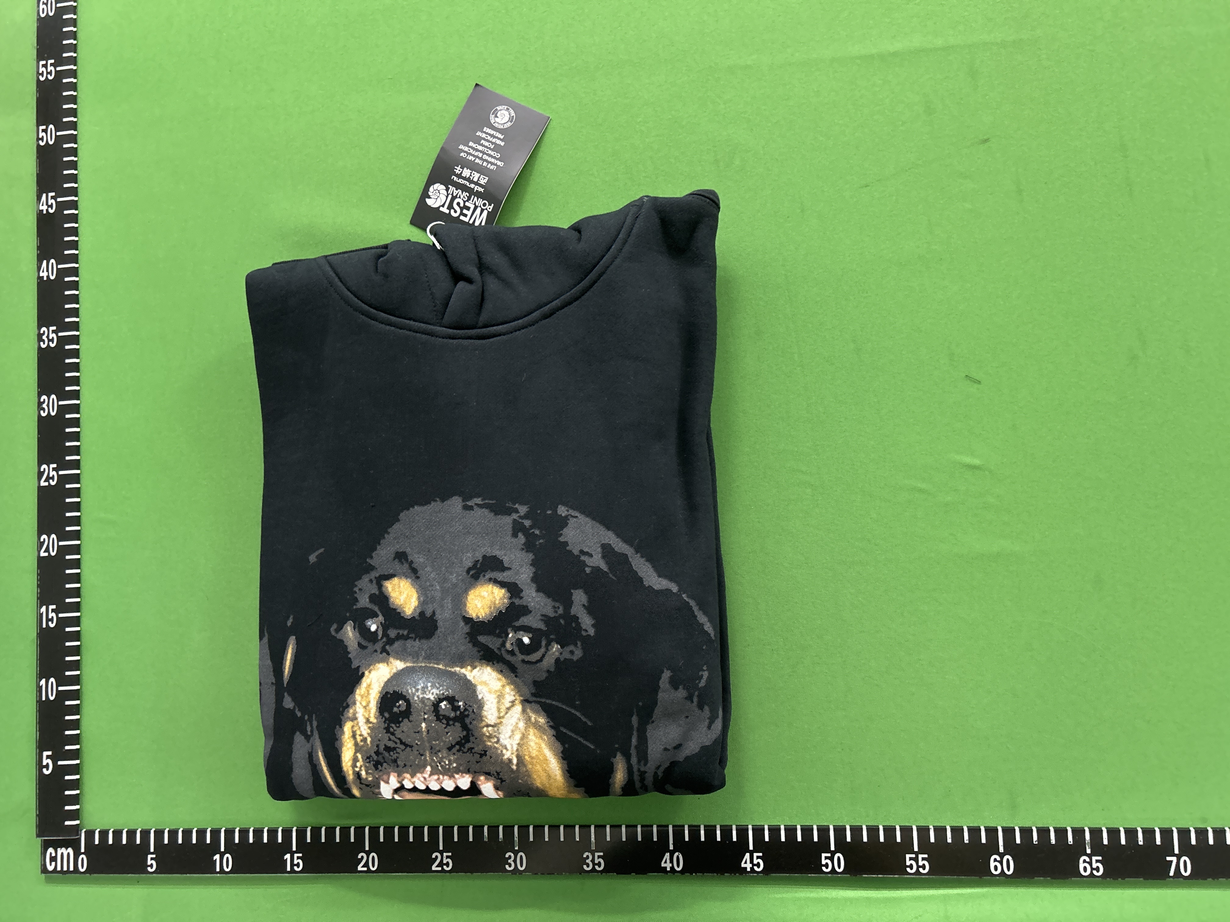 Foto QC 1 de Givenchy Hoodie Rottweiler Black