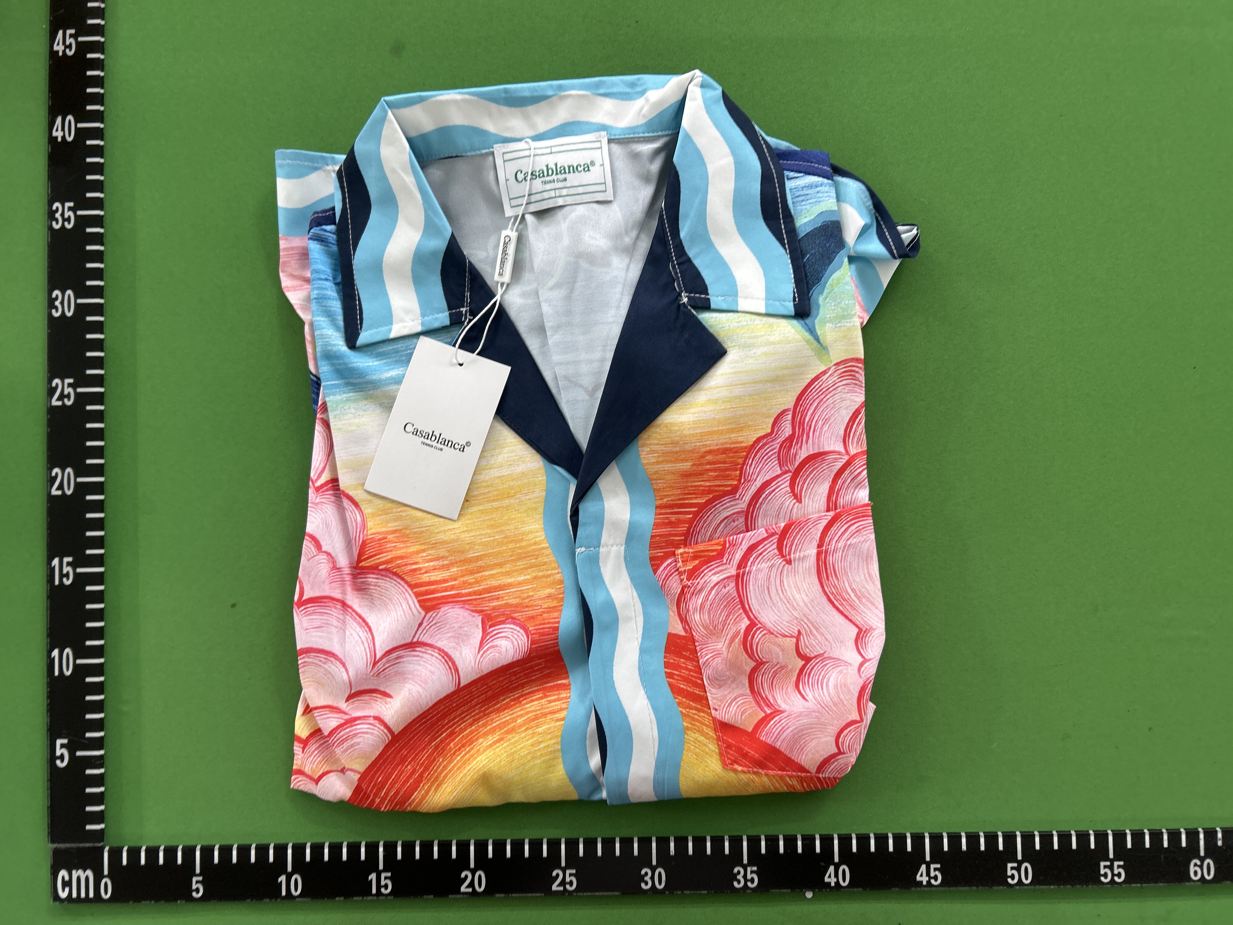 Foto QC 1 de Casablanca Shirt Lost Angels Print White