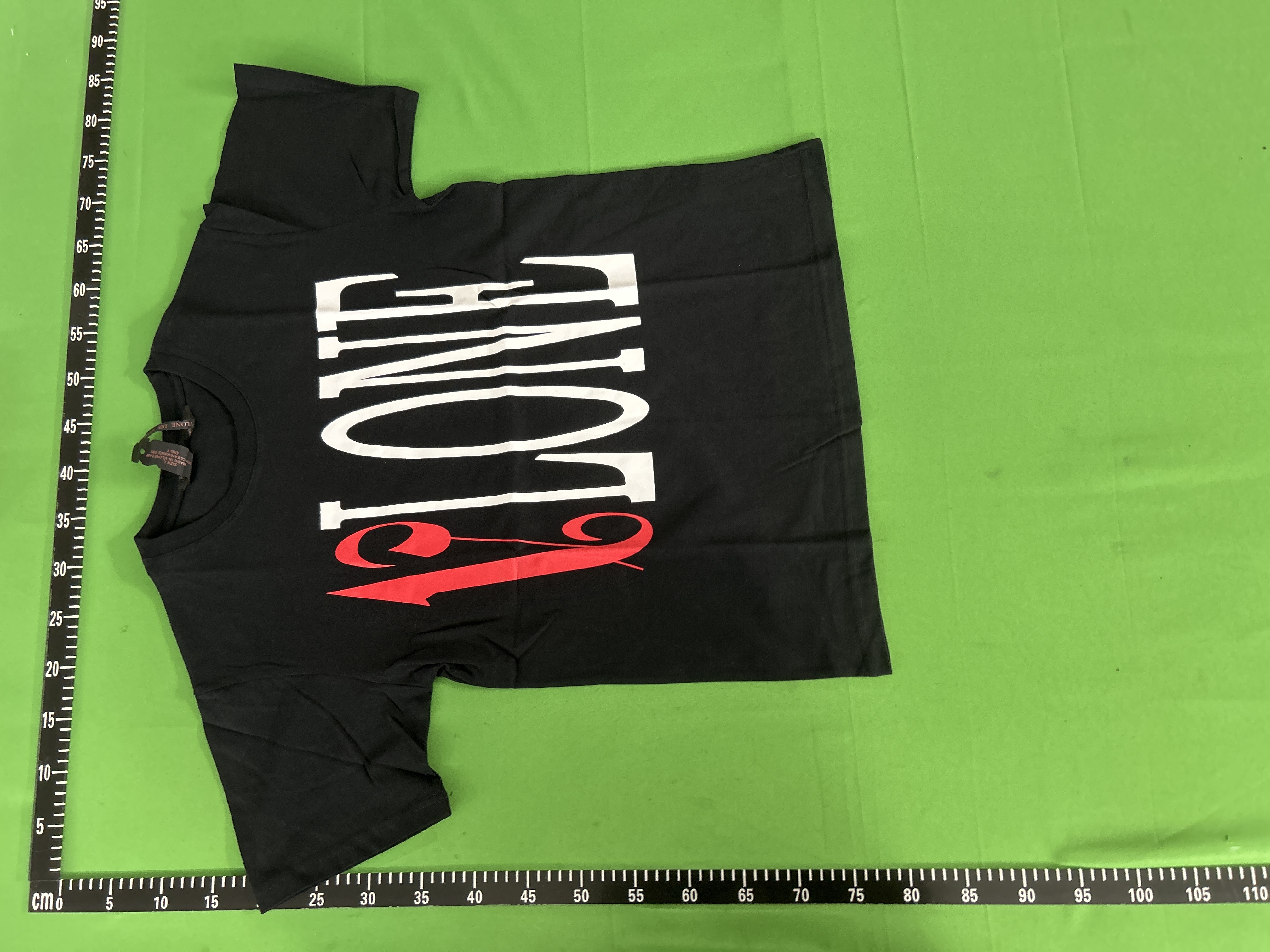 Foto QC 7 de Vlone x The Weeknd After Hours T-shirt Blood Drip Black