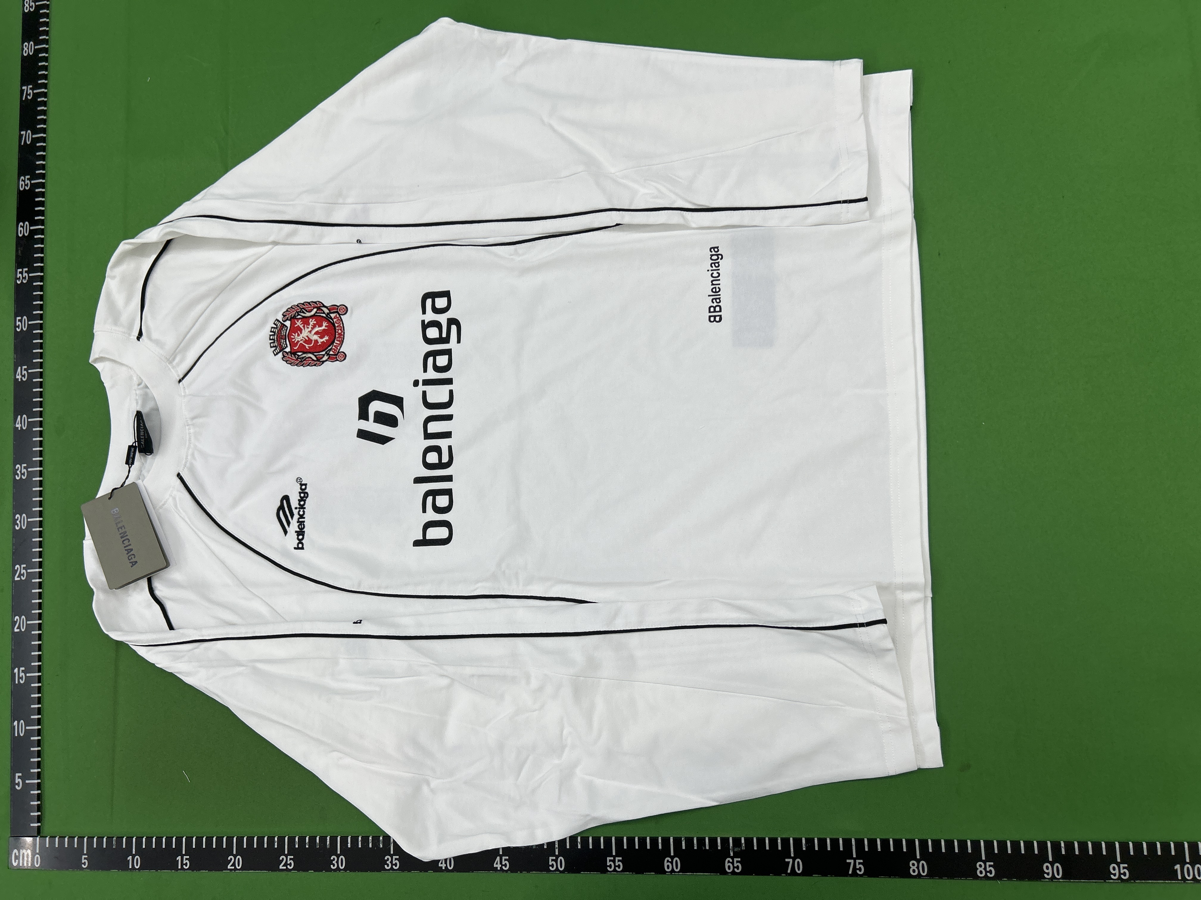 Foto QC 6 de Balenciaga Paris 2024 Soccer Jersey Black