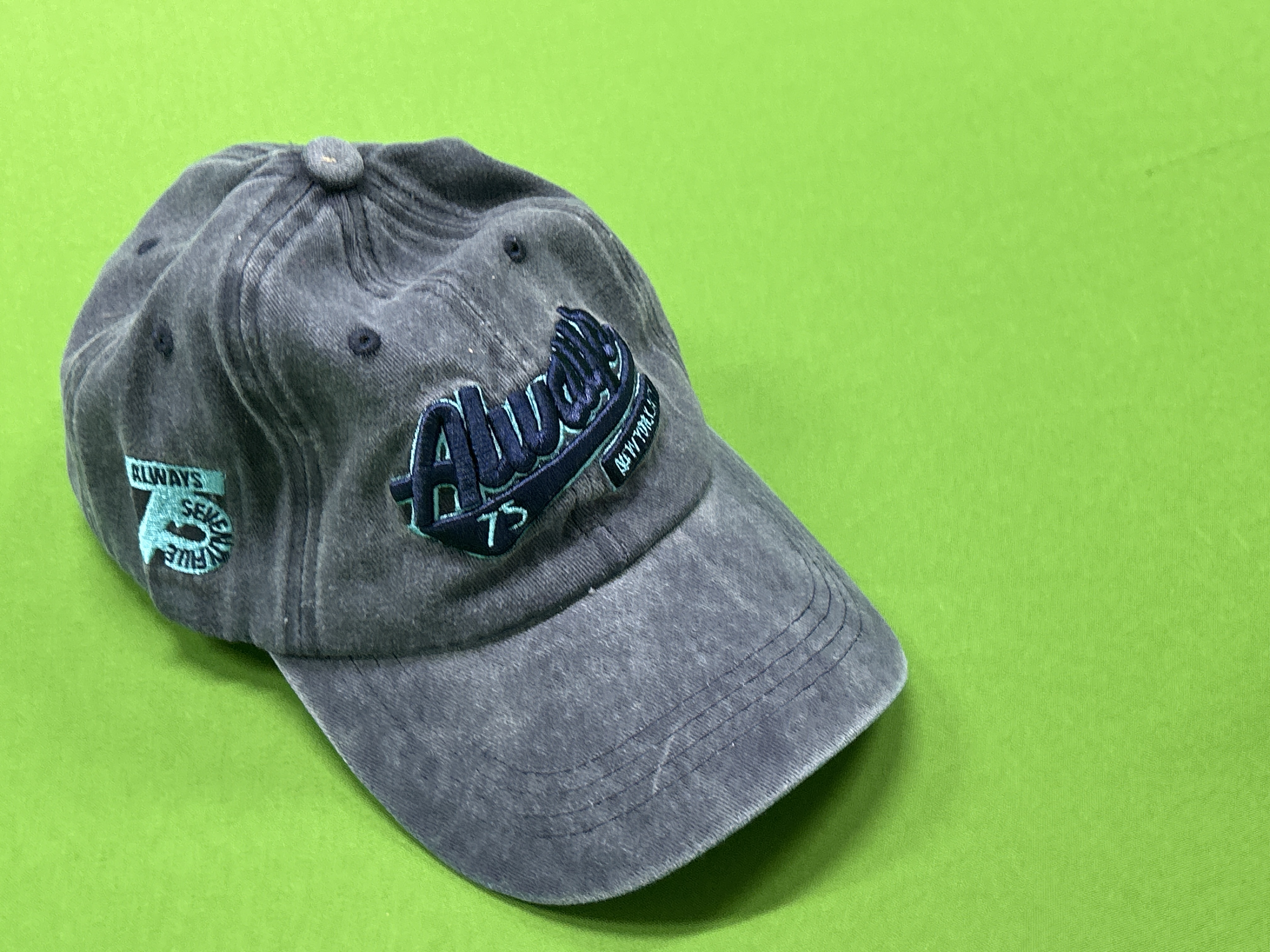 Foto QC 6 de Unbranded Washed Distressed Always '75 Cap Coffee