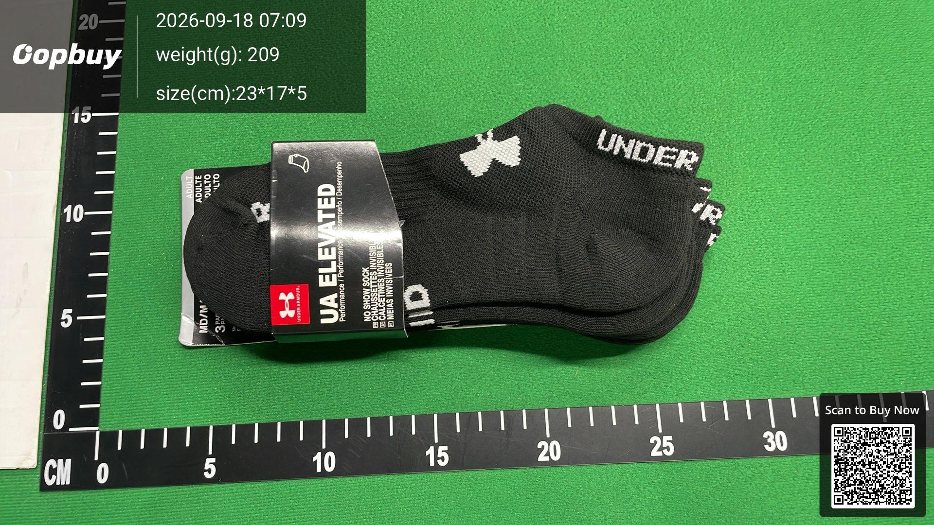 Foto QC 1 de Under Armour UA Elevated No-Show Socks Performance Orange