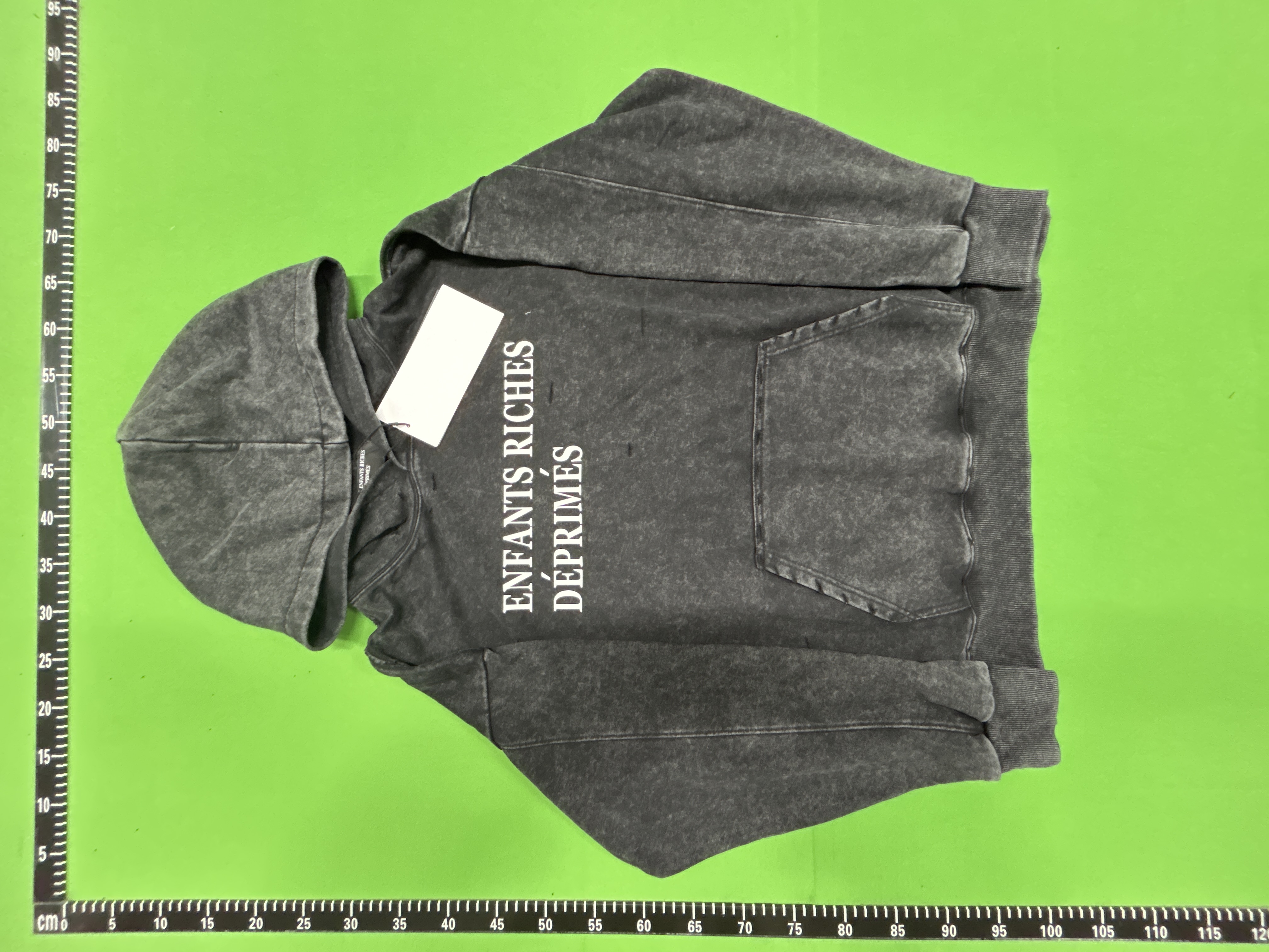 Foto QC 3 de Enfants Riches Déprimés Sweatshirt We All Can't Die In Bed Black