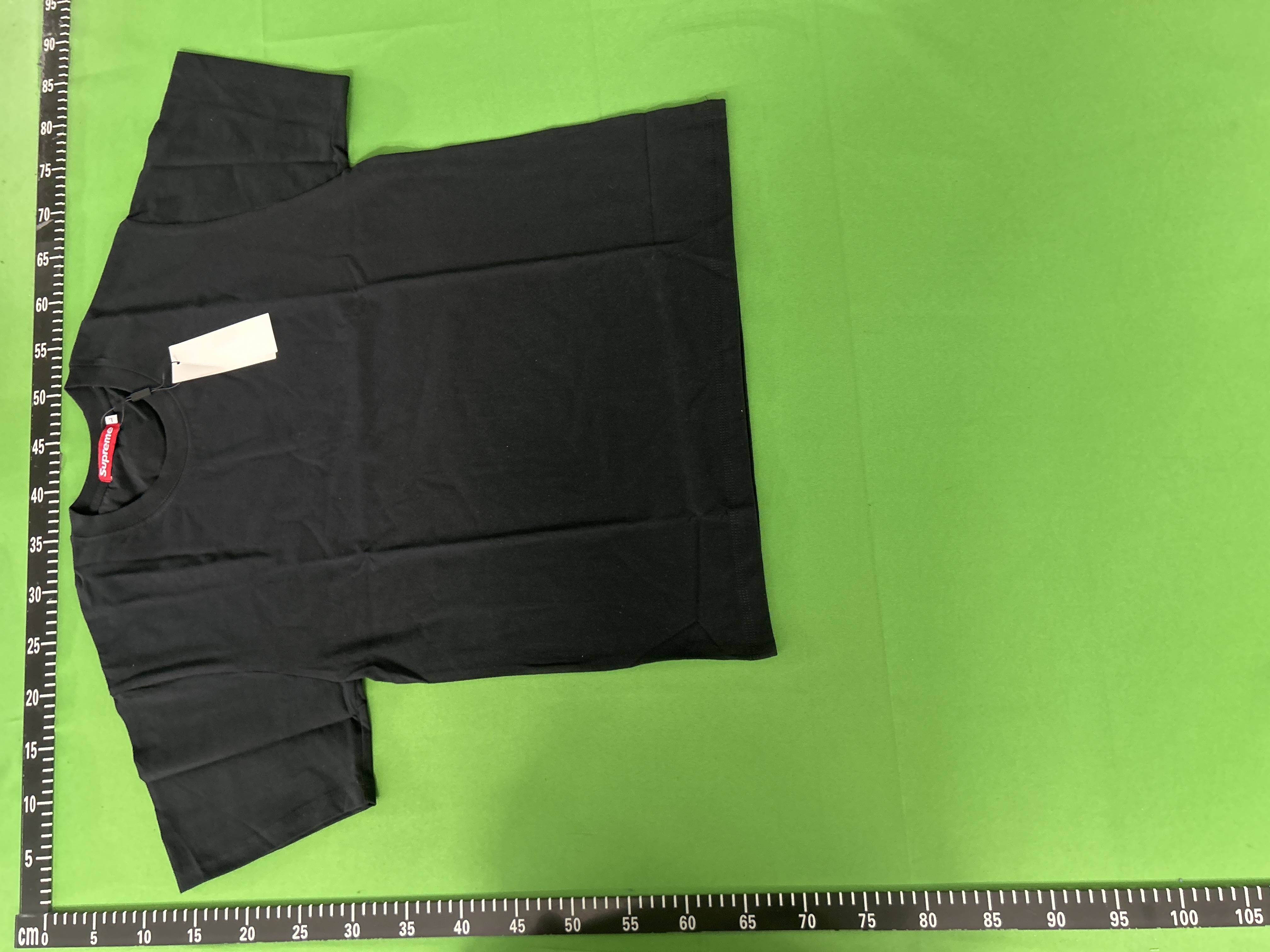 Foto QC 7 de Supreme Swarovski Box Logo T-shirt Black