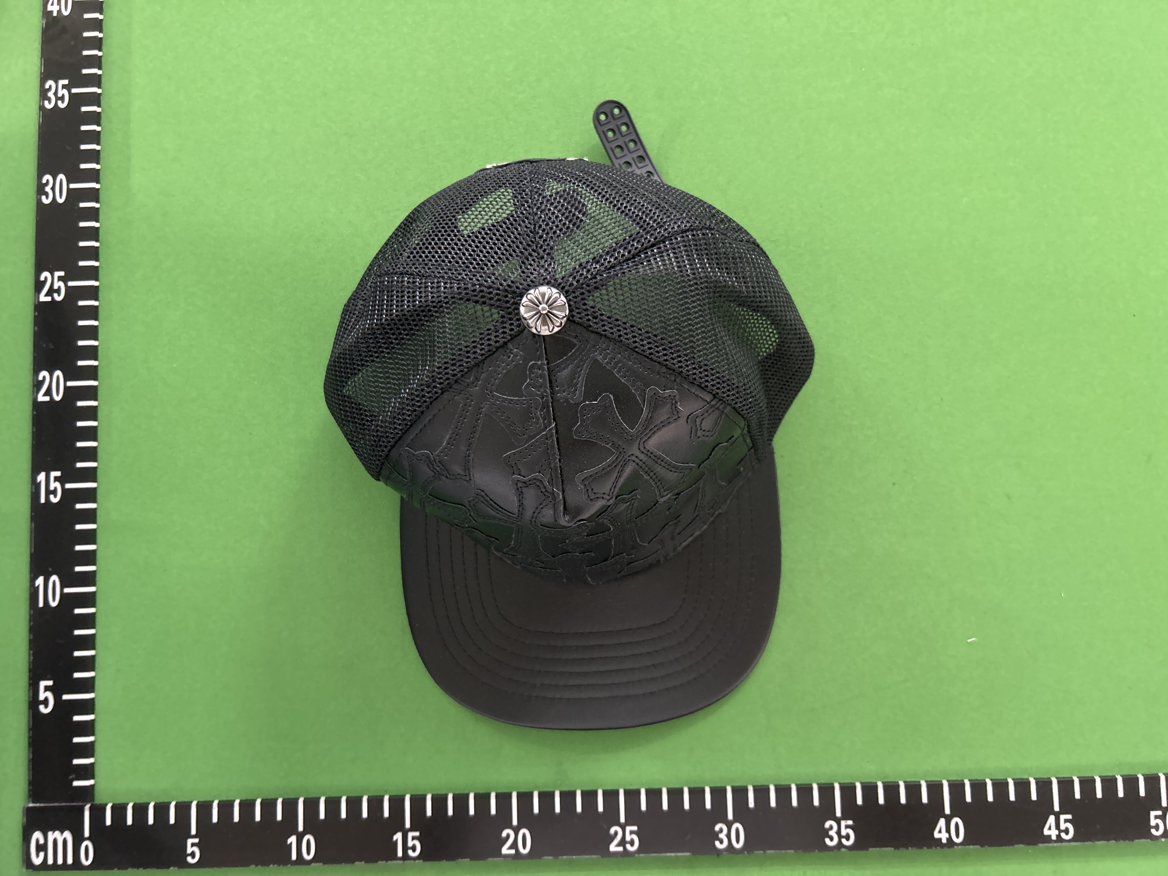 Foto QC 1 de Chrome Hearts CH Hollywood Trucker Hat Black/White