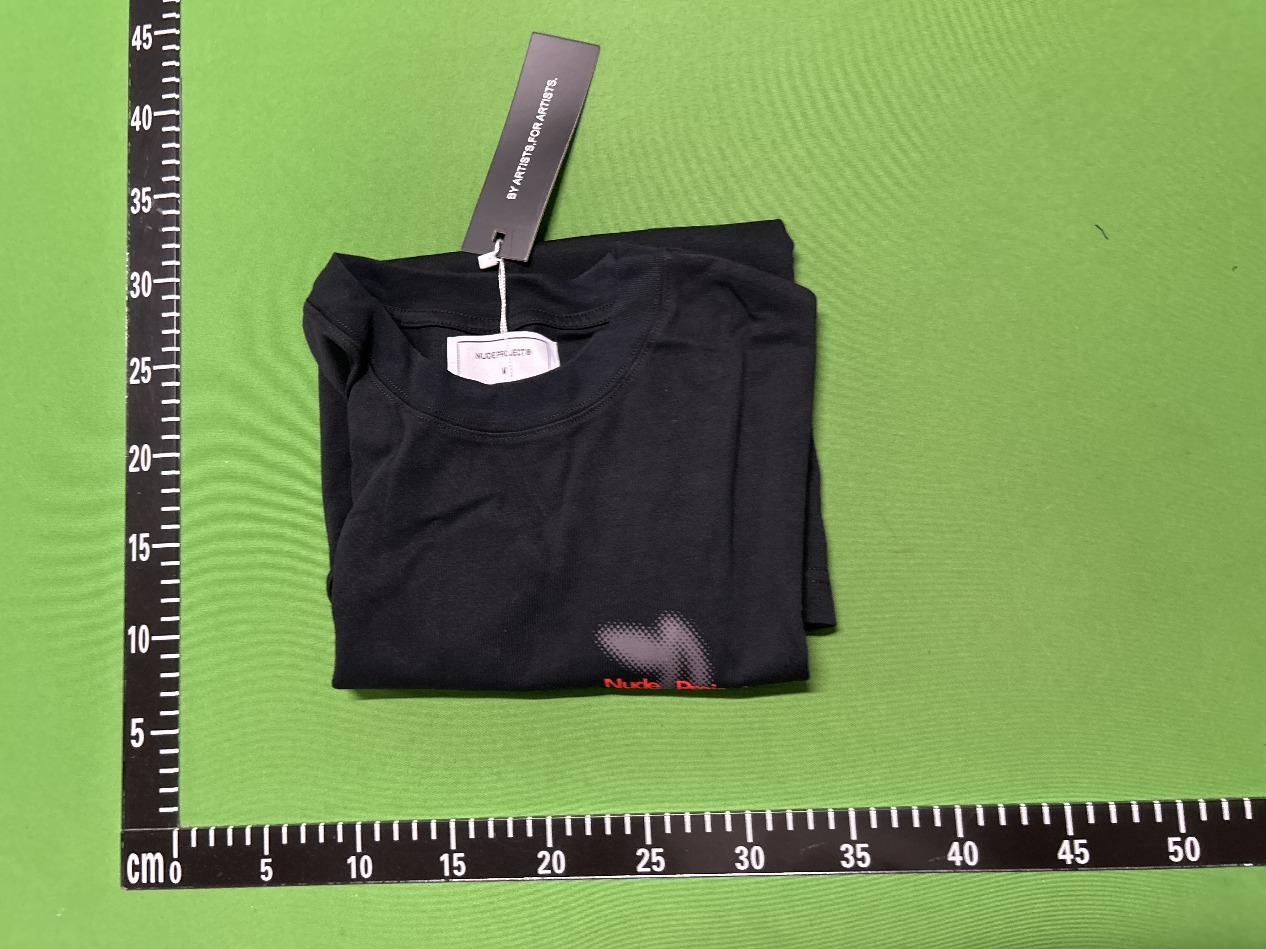 Foto QC 5 de Nude Project Leisure Open Tour T-shirt Heart Cherry Navy Blue