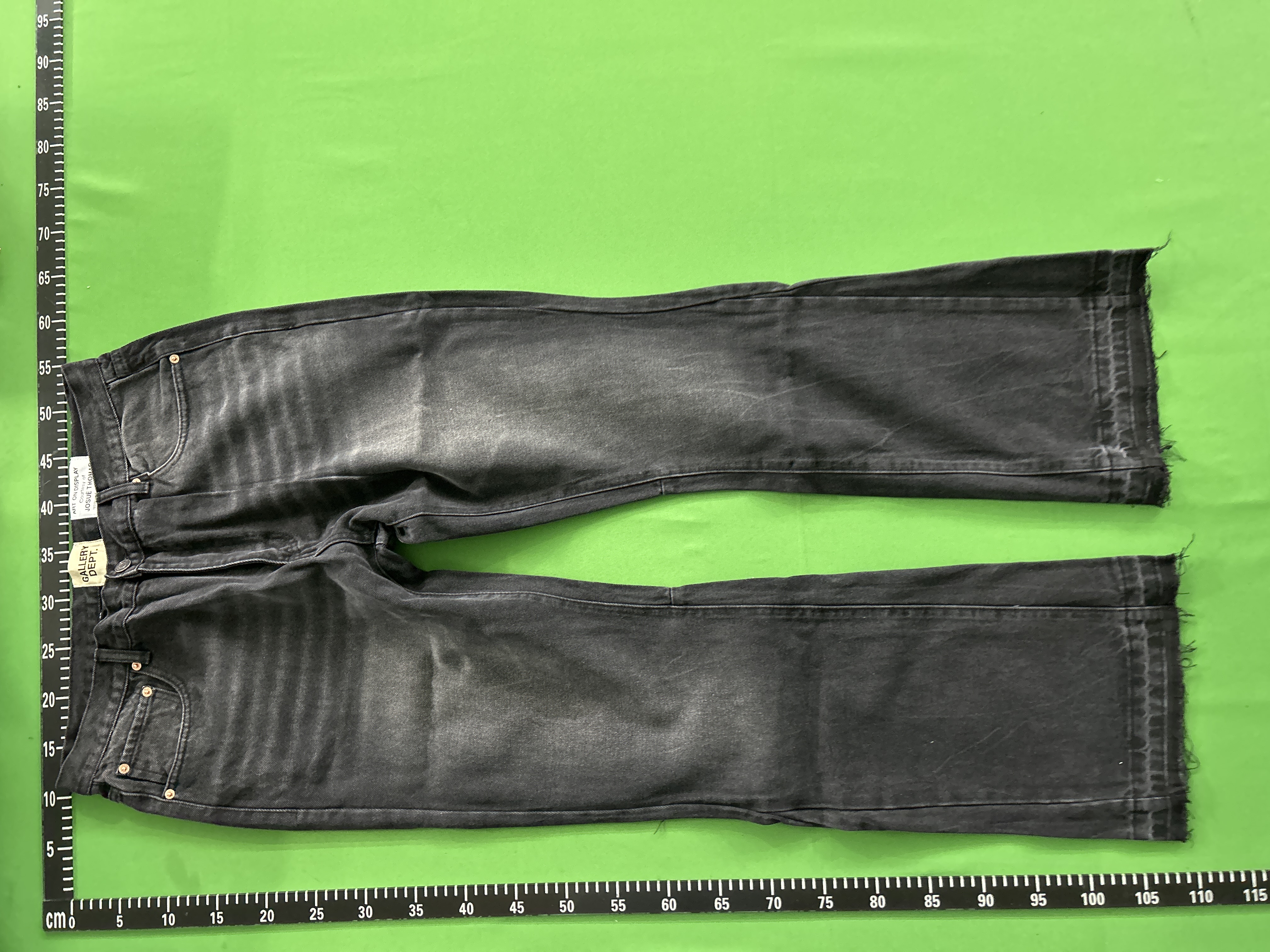Foto QC 3 de Gallery Dept. La Flare Jeans Washed Black Blue
