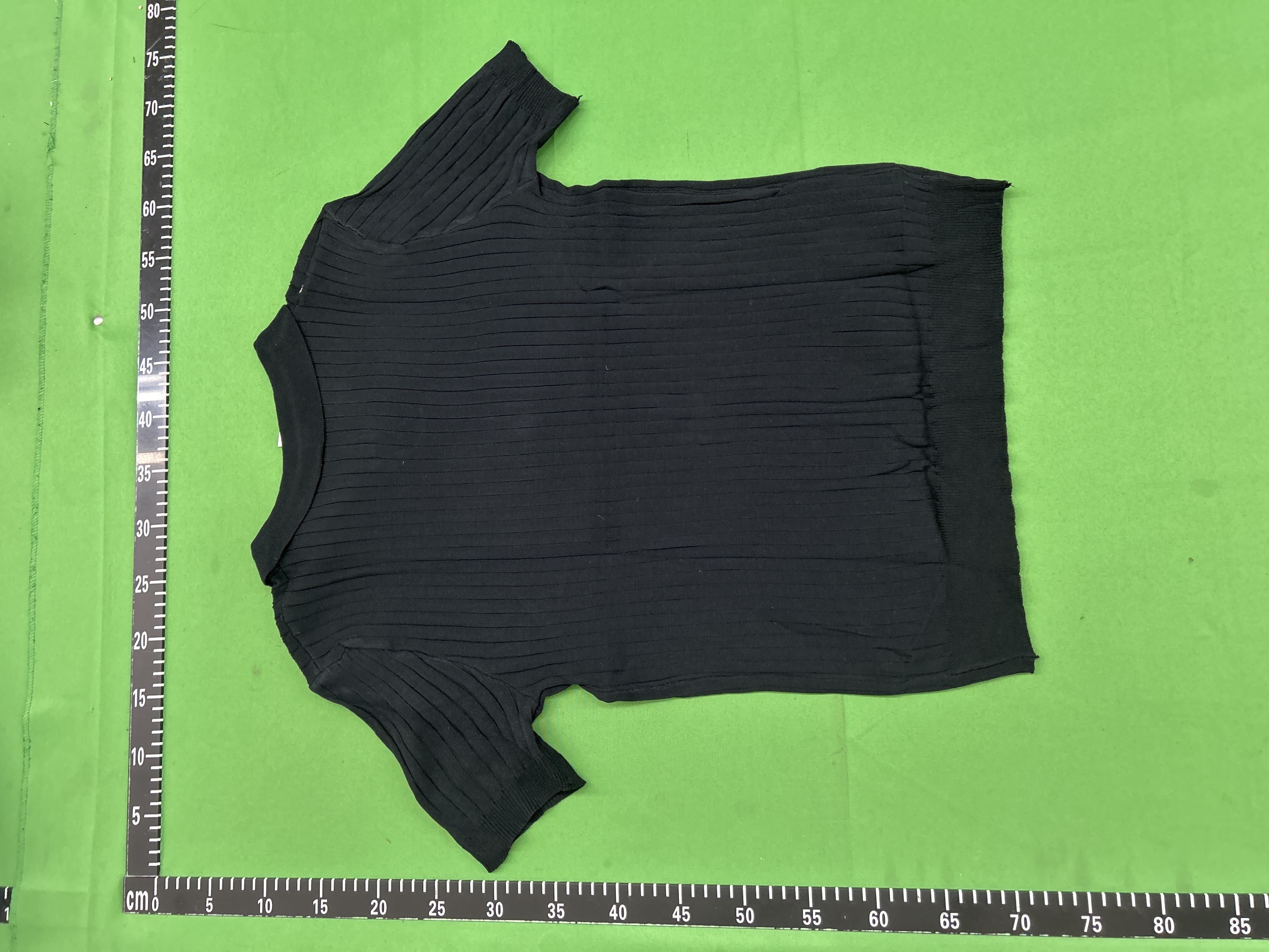Foto QC 7 de Other Ribbed Polo Shirt Black