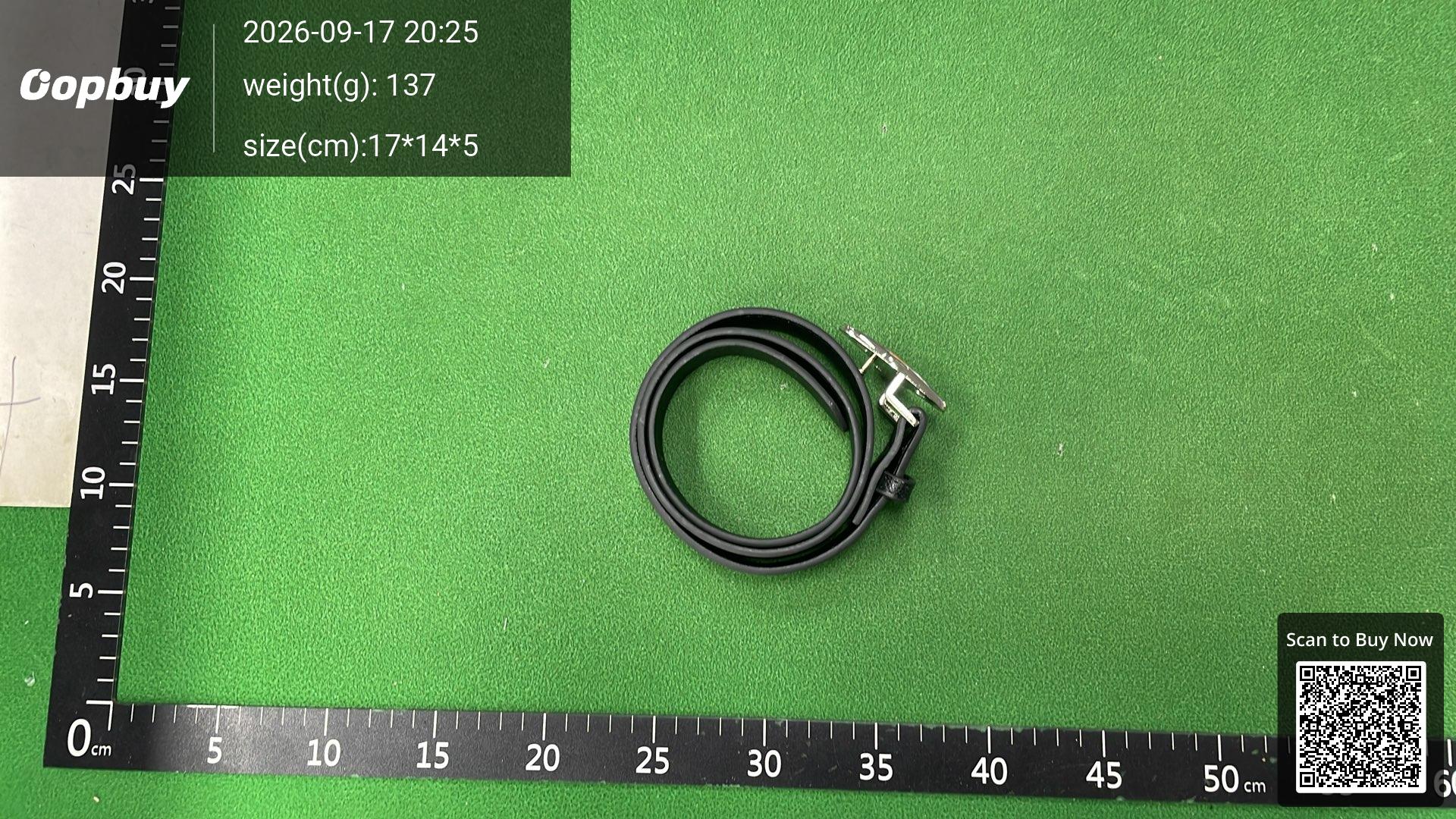 Foto QC 3 de Vivienne Westwood Orb Buckle Belt Black