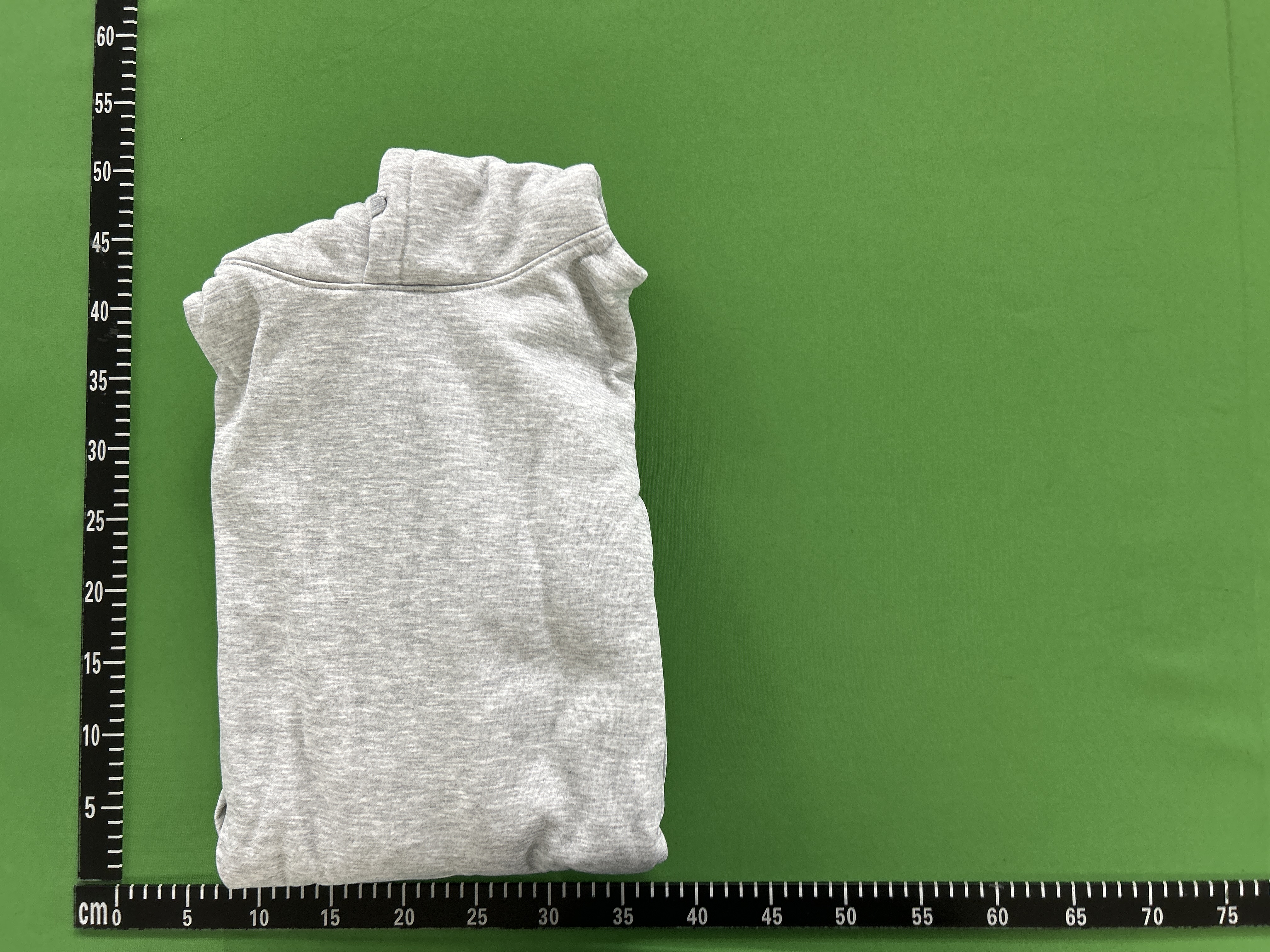 Foto QC 1 de Supreme Satin Applique Sweater Hooded Heather Grey