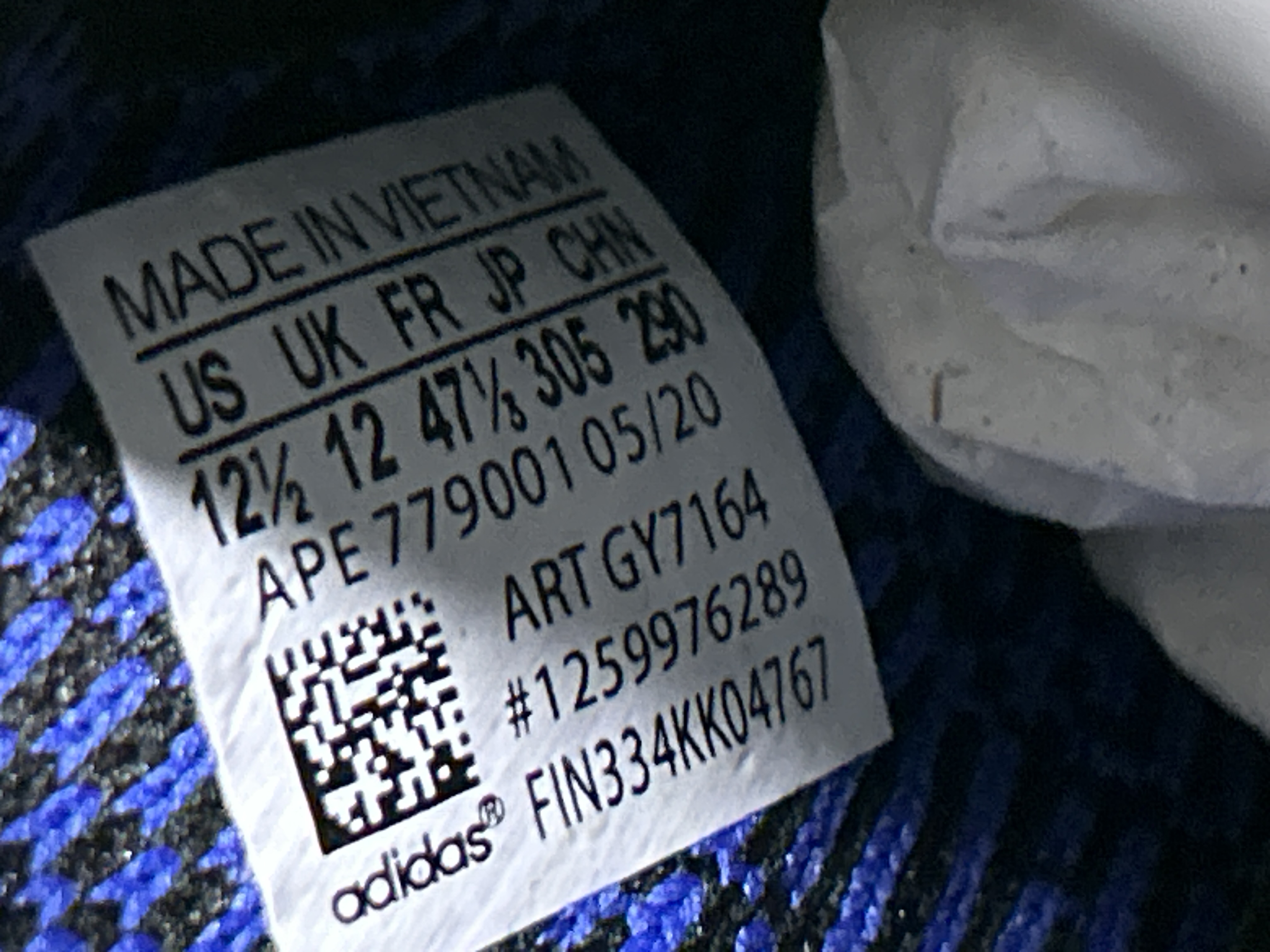 Foto QC 7 de adidas Yeezy Boost 350 V2 Low Blue Tint B37571