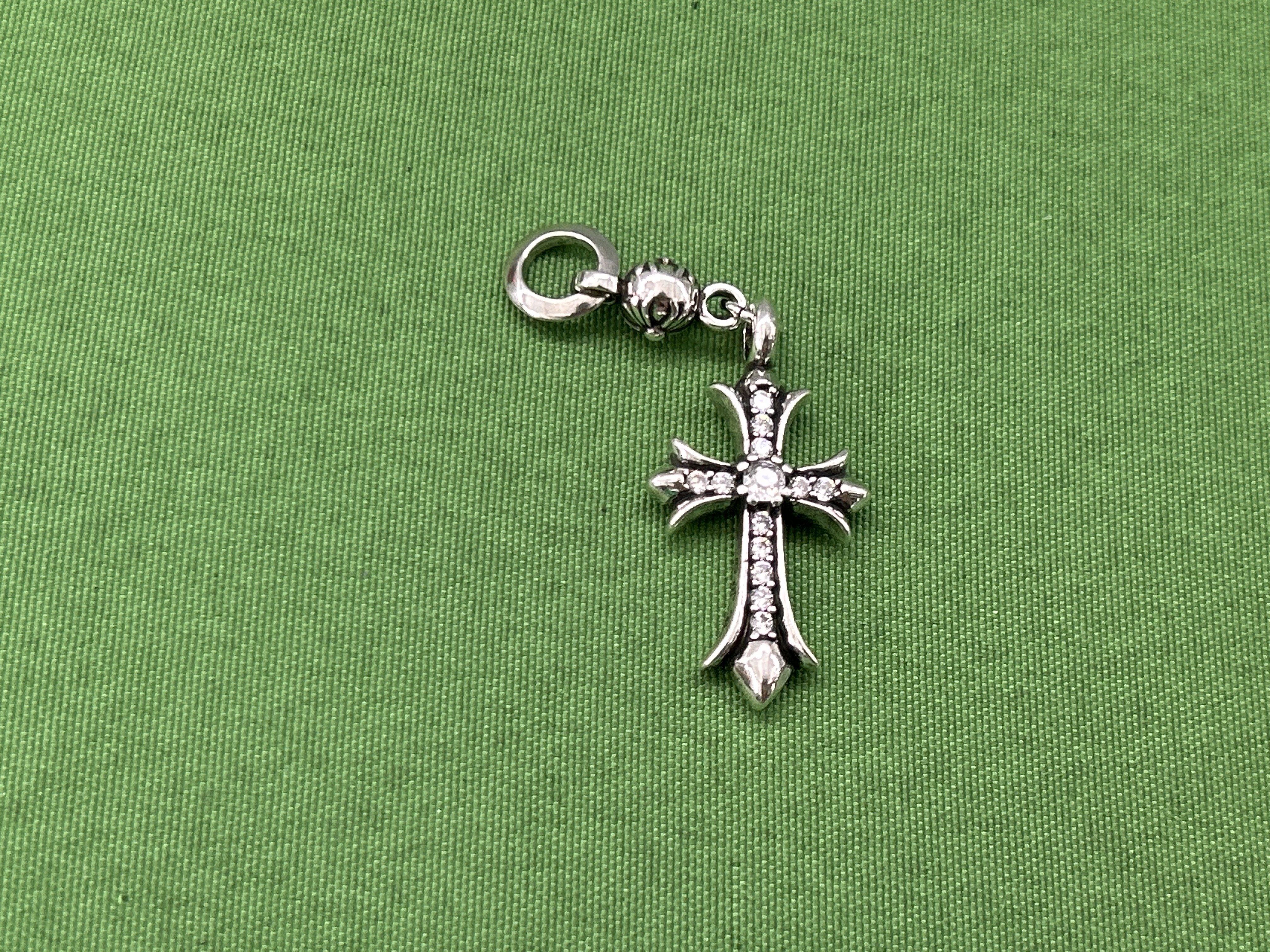 Foto QC 7 de Chrome Hearts Cross Pendant Necklace Metal Silver
