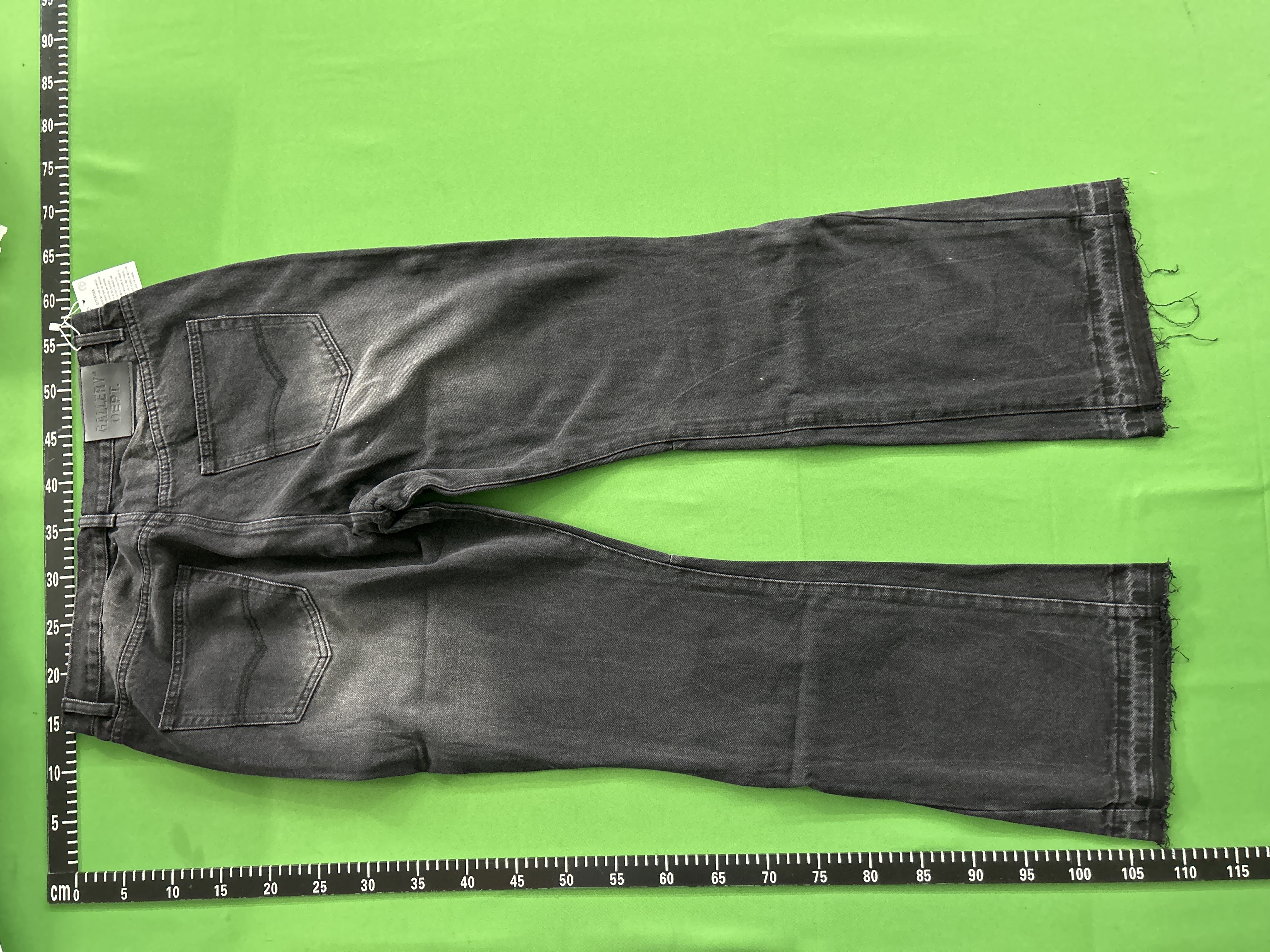 Foto QC 4 de Gallery Dept. La Flare Jeans Washed Black Blue