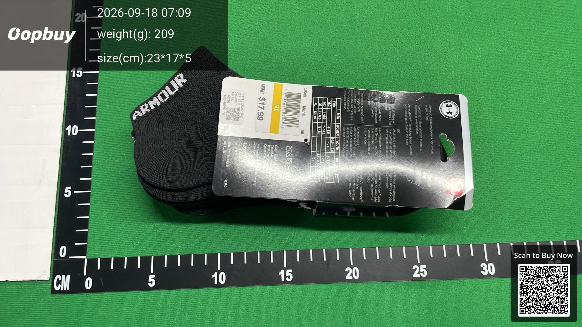 Foto QC 2 de Under Armour UA Elevated No-Show Socks Performance Orange