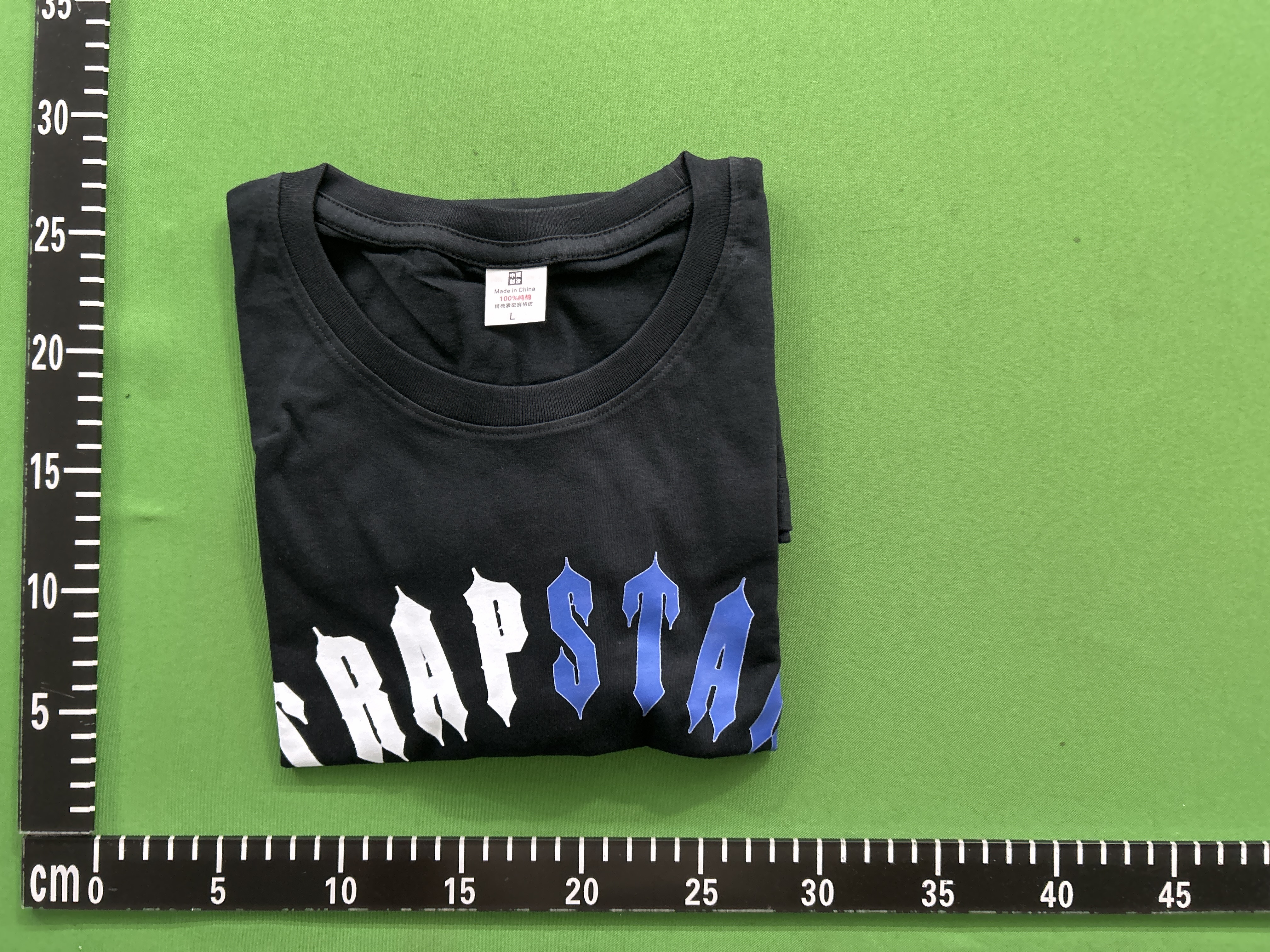 Foto QC 1 de Trapstar Chapter 16 Soccer Jersey Black White