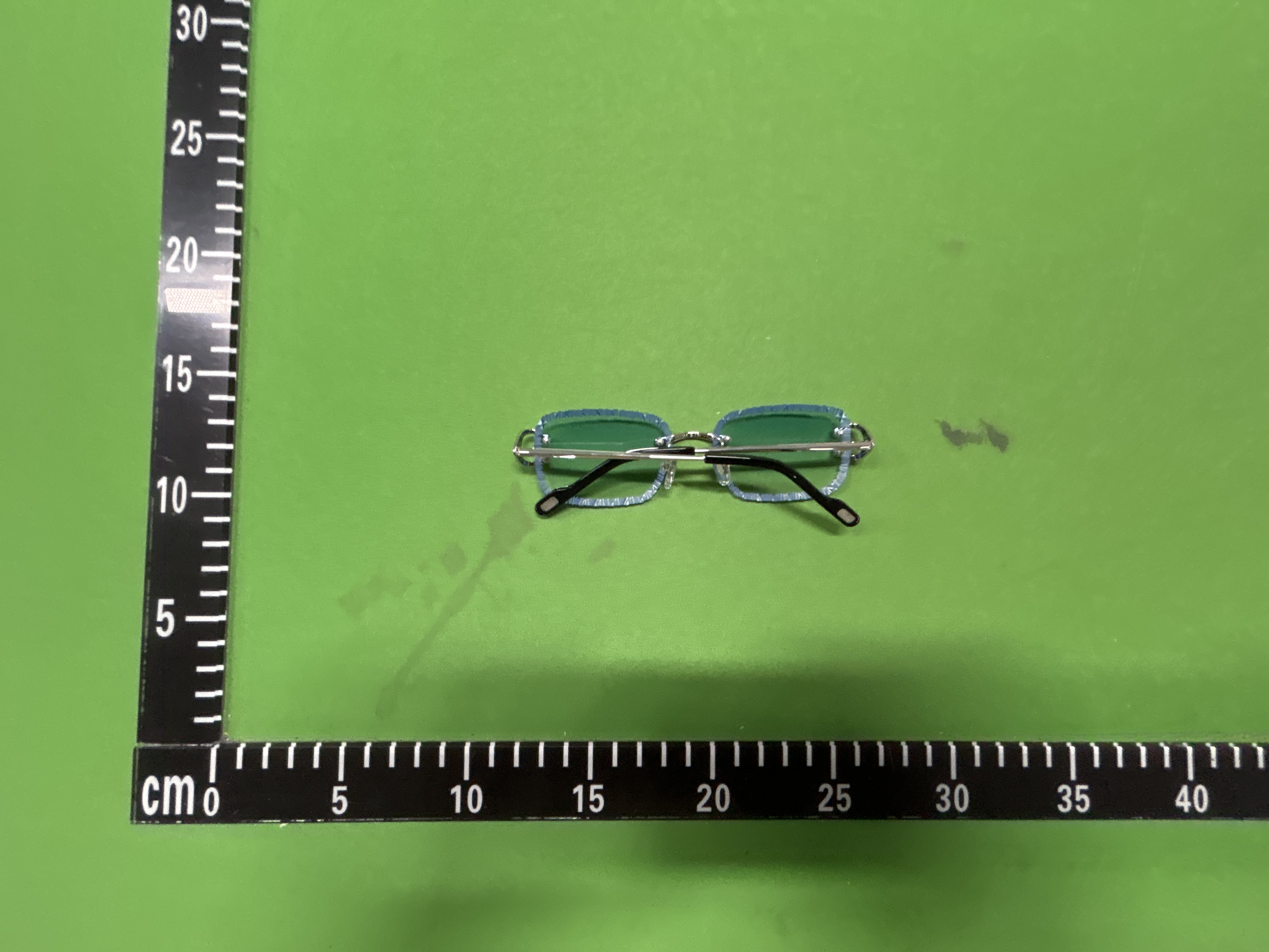 Foto QC 8 de Cartier Rimless Square-Frame Metal Sunglasses Silver Grey Gradient (CT0829)
