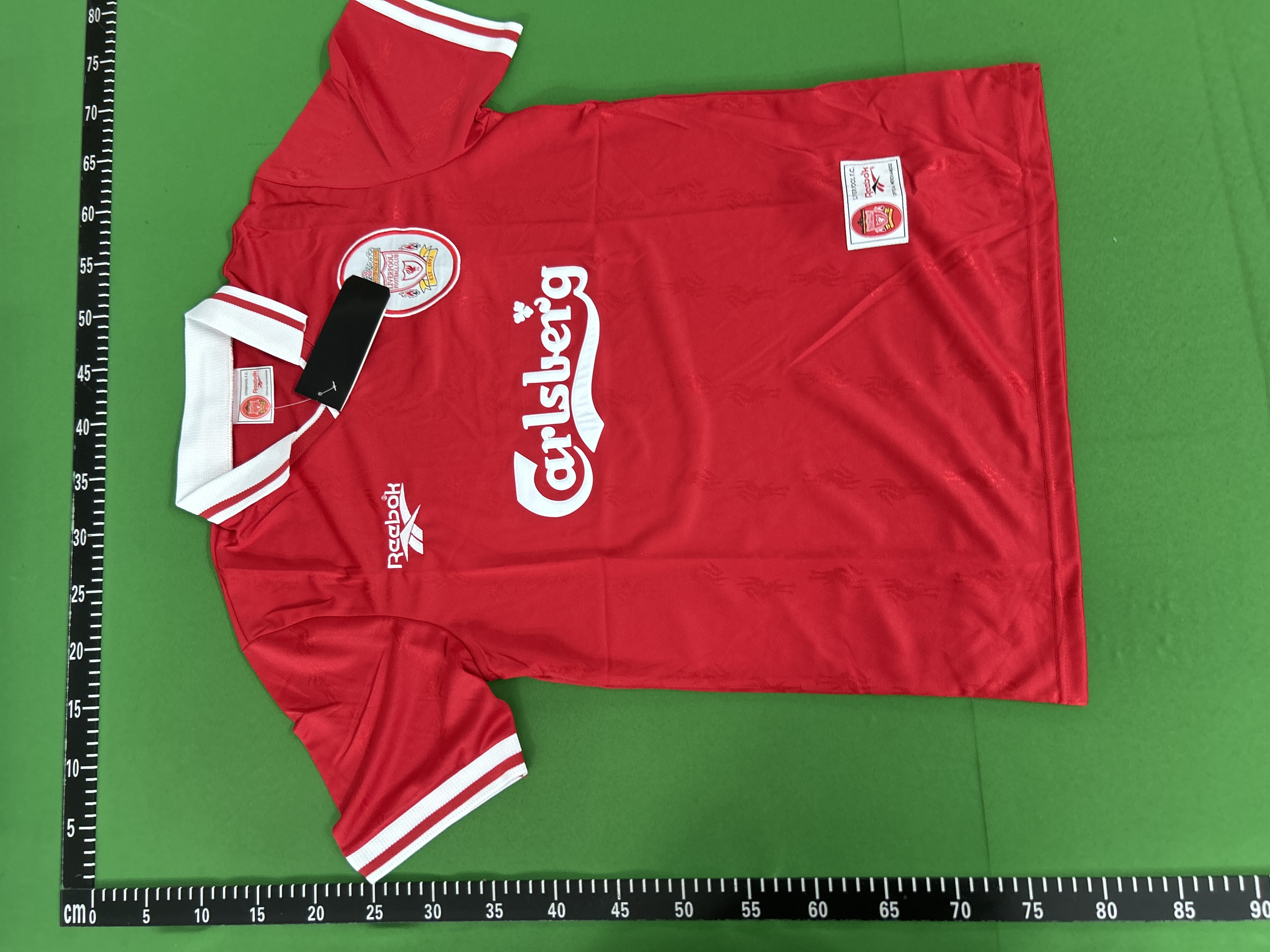 Foto QC 7 de Nike x Manchester United Retro 2007/08 Home Ronaldo #7 Jersey Red