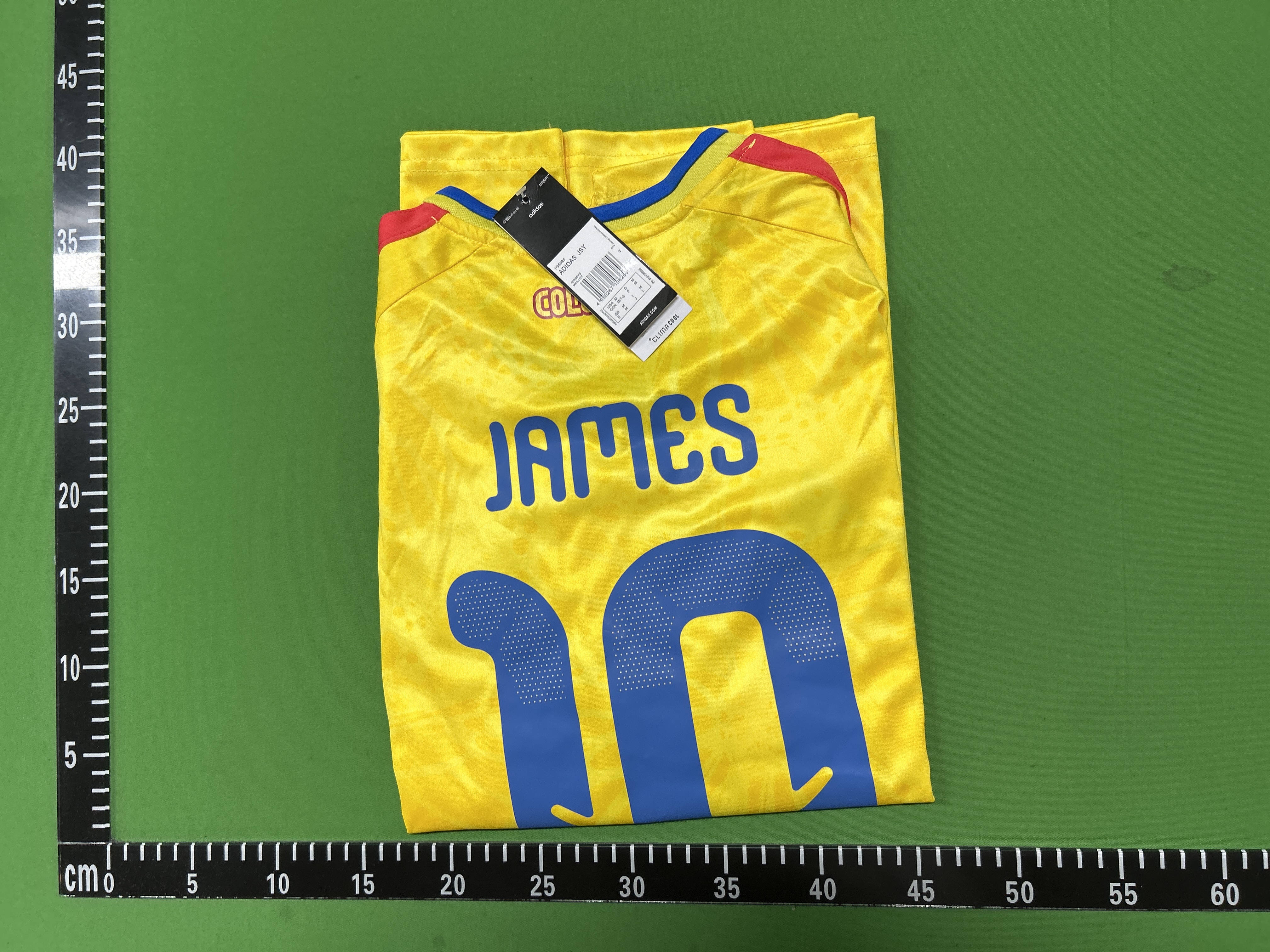 Foto QC 1 de adidas Colombia 2024 Home Fan Jersey Yellow