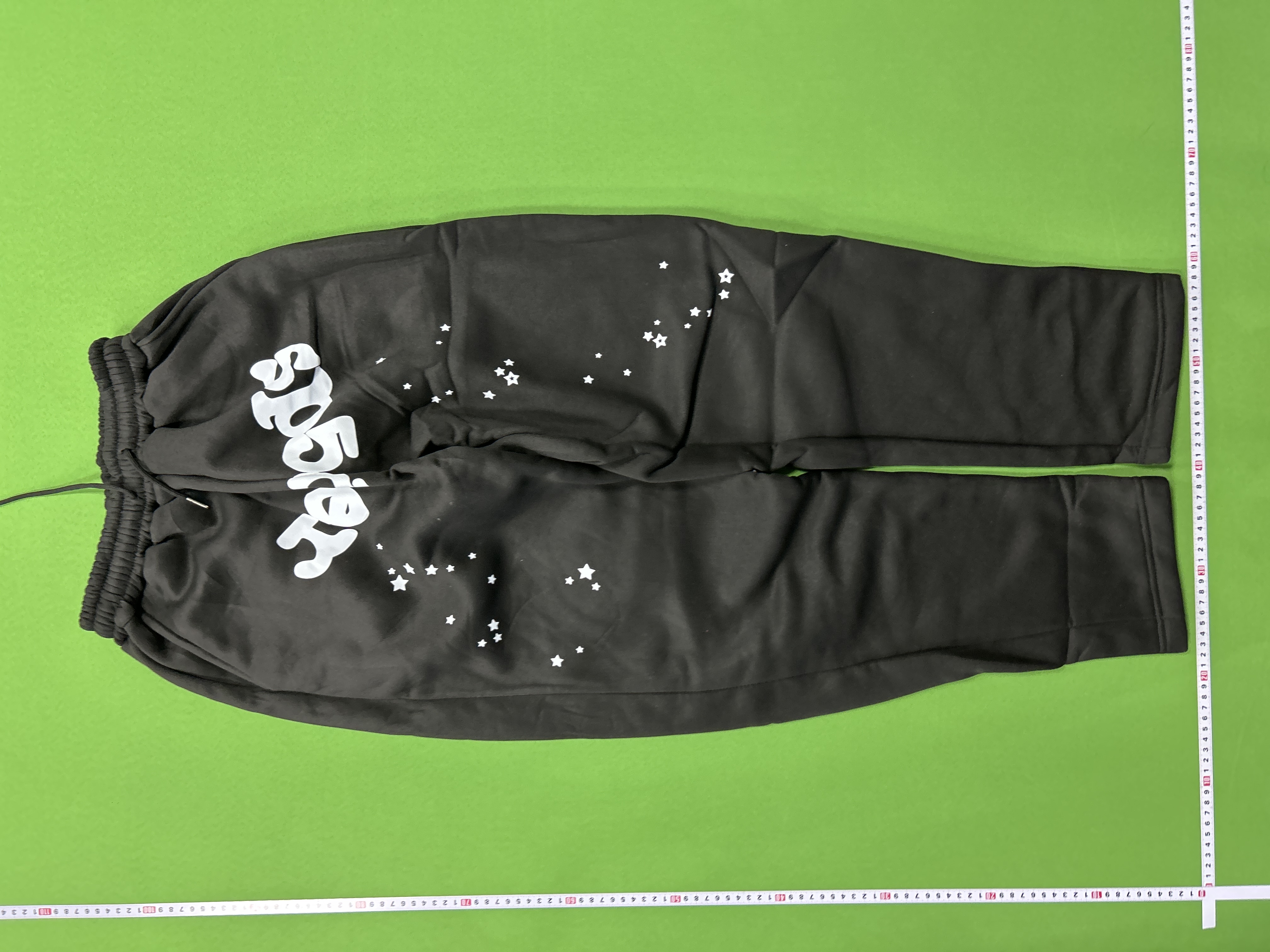 Foto QC 2 de Sp5der Young Thug 555555 Sweater Puff Print Brown
