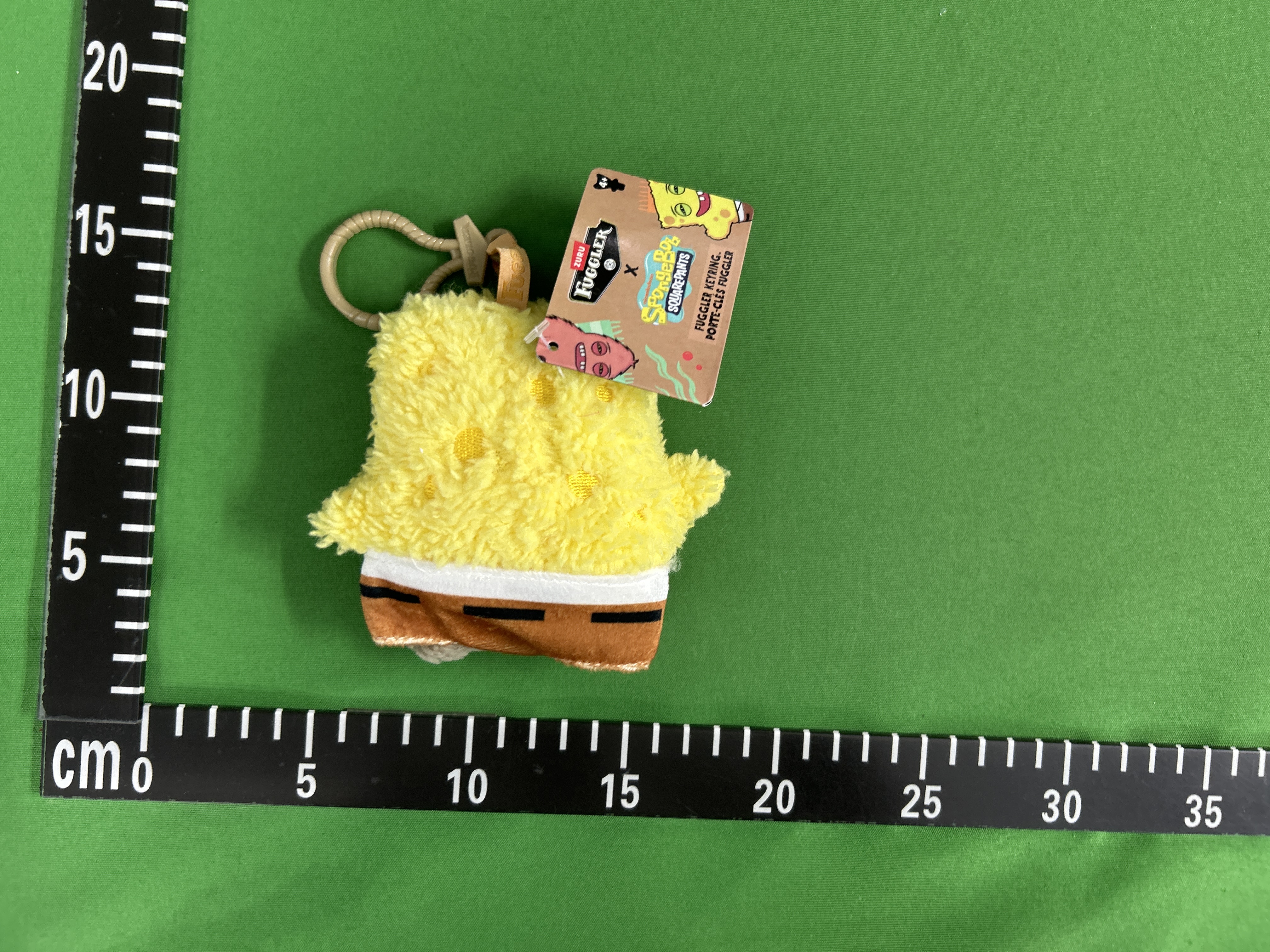 Foto QC 6 de Fuggler SpongeBob SquarePants Keyring Series Gary the Snail Plush Keyring