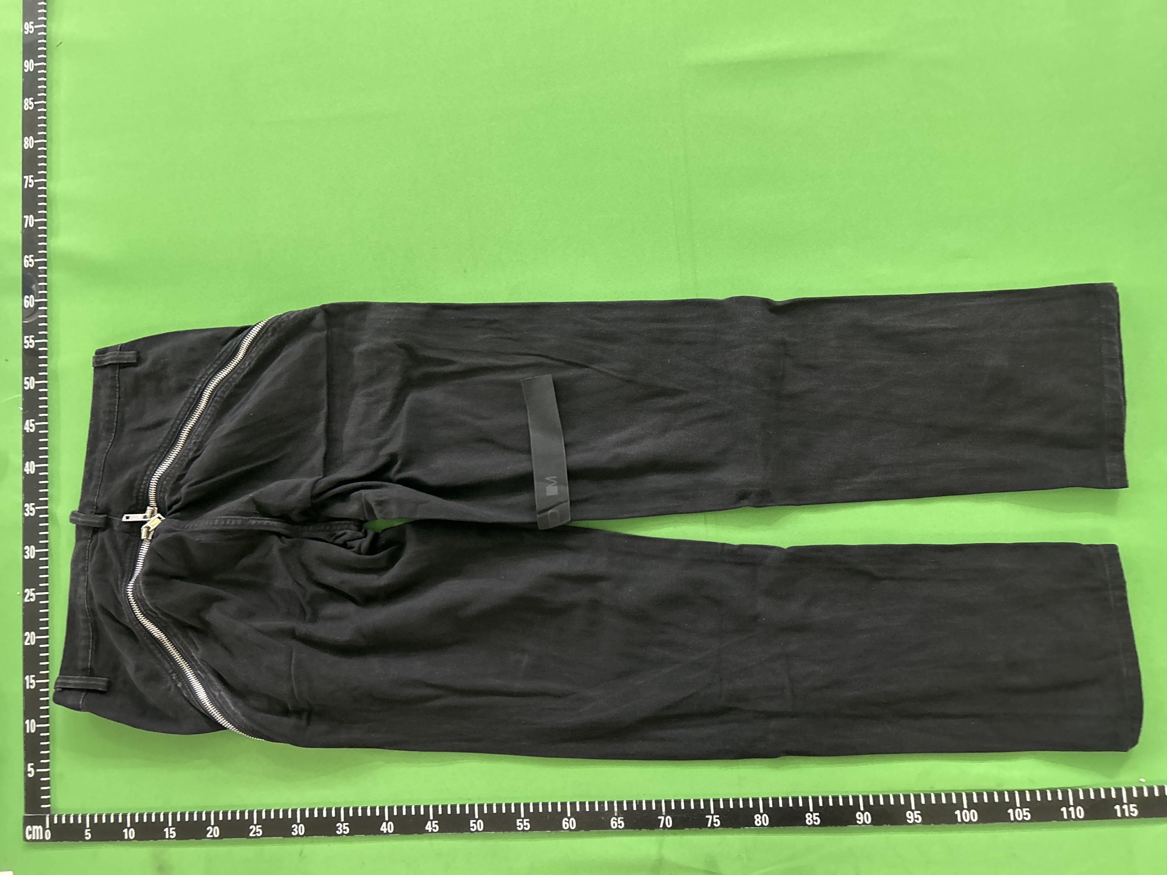 Foto QC 7 de Rick Owens DRKSHDW Jeans Multi-Zipper Flared Black