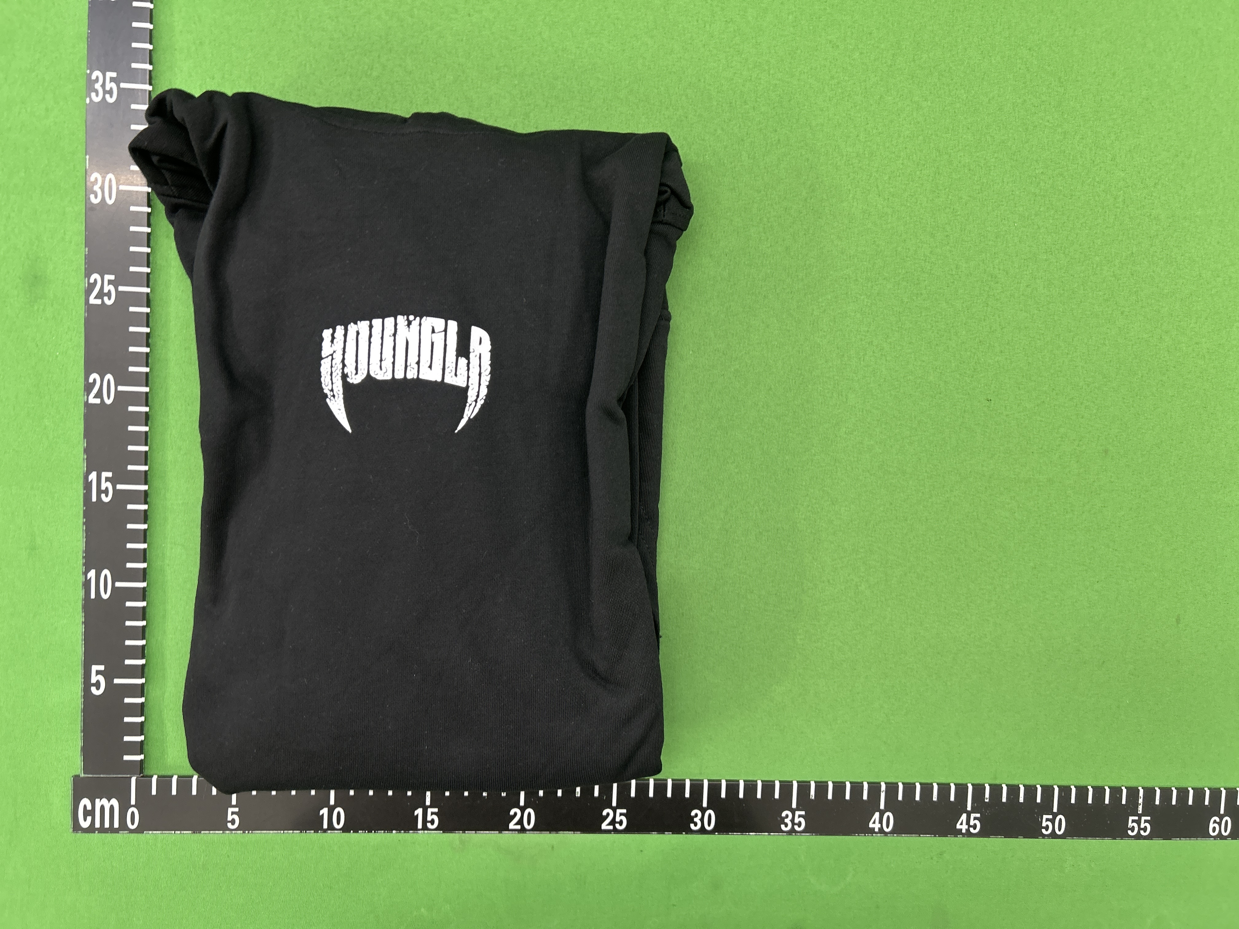Foto QC 1 de YOUNGLA Sweater Graphic Back Print Black